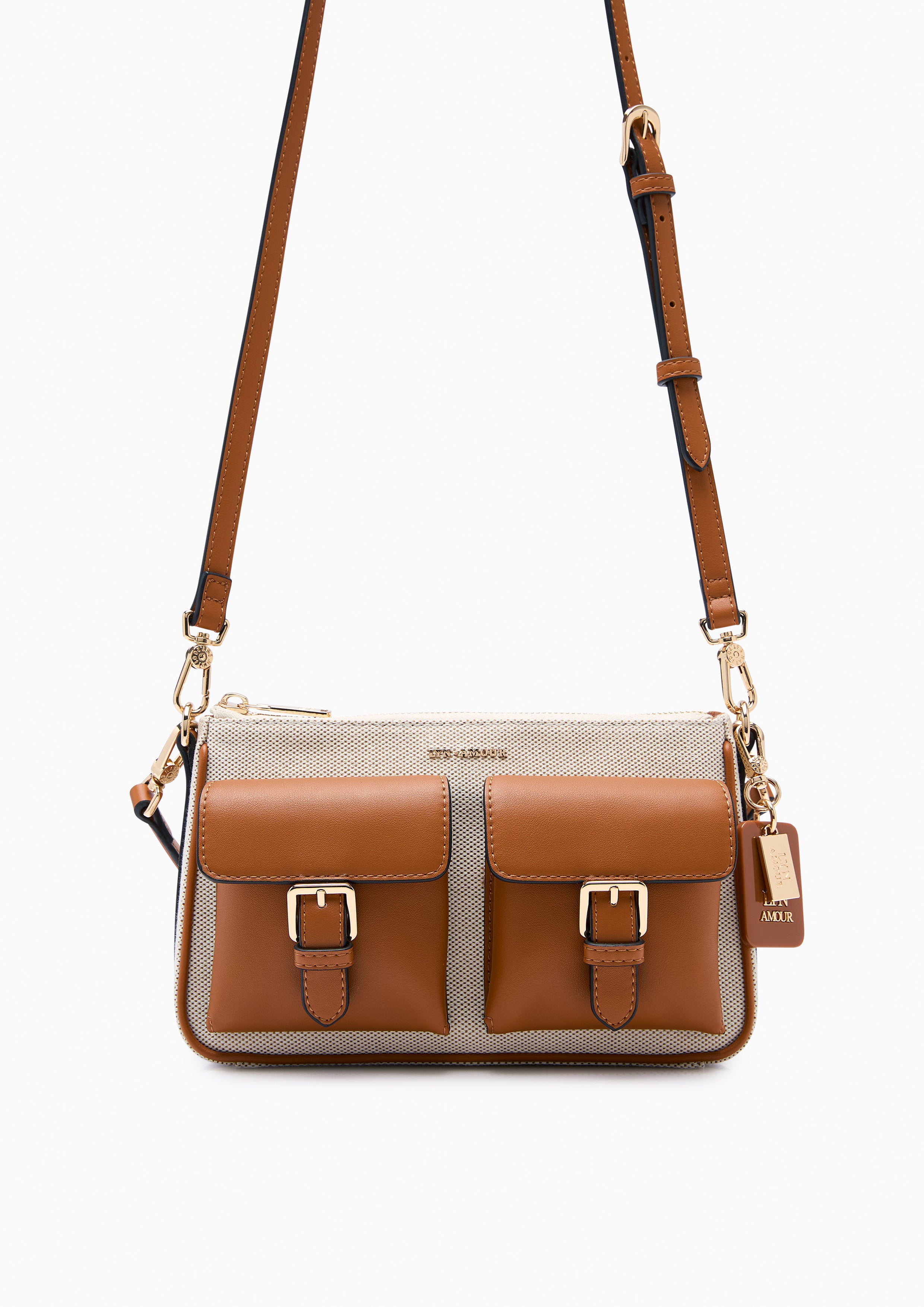 Mila S Shoulder Bag Brown