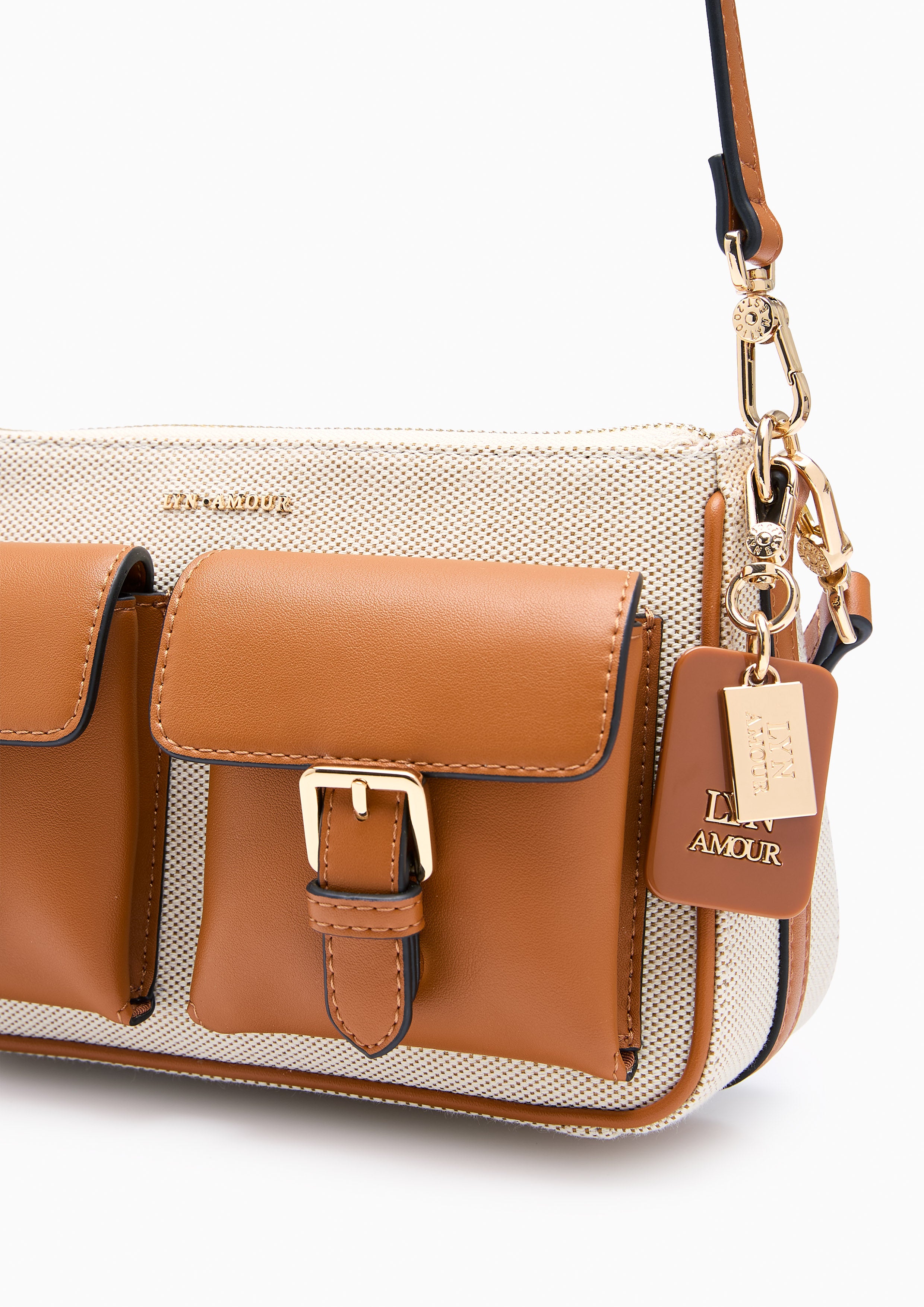 Mila S Shoulder Bag Brown