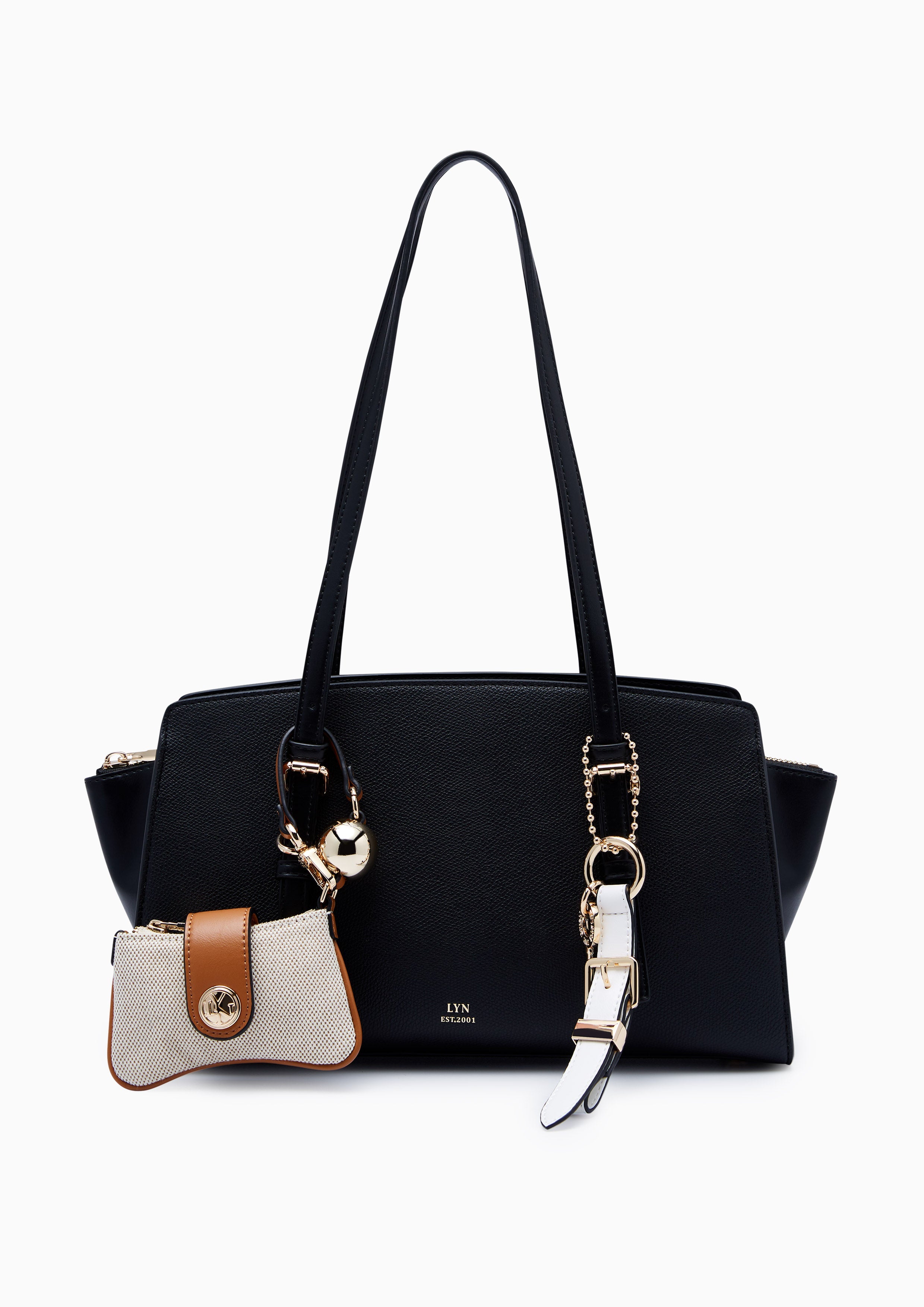 Montae L Handle Bag Black