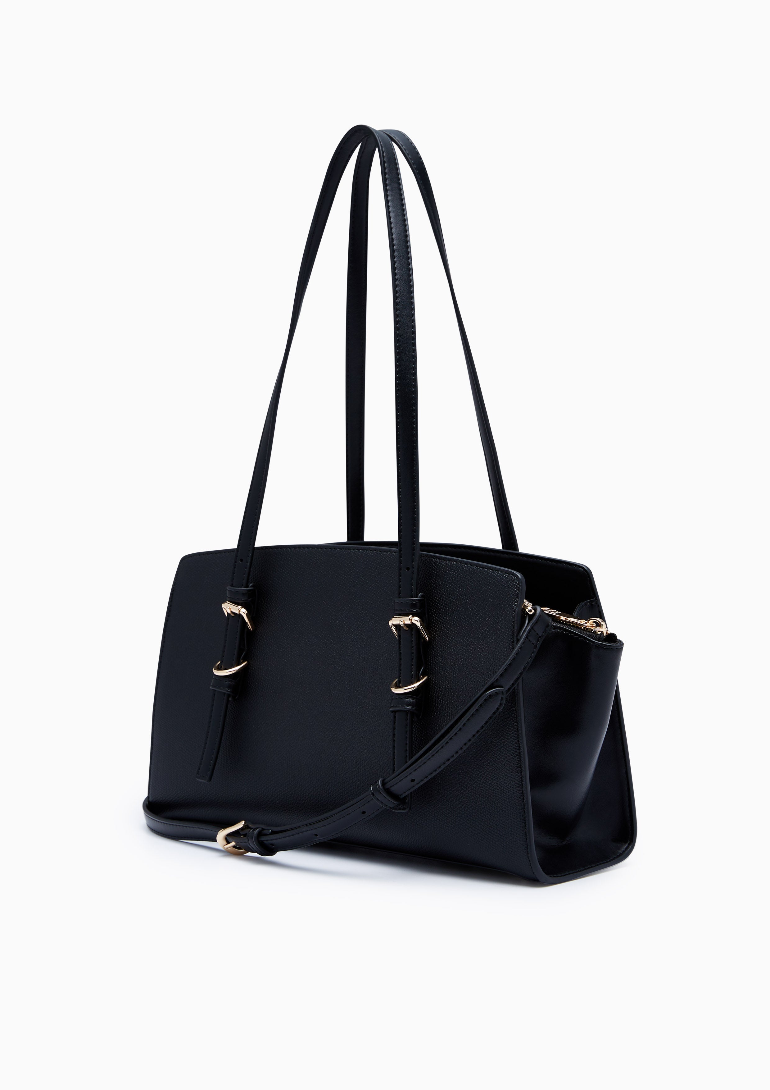 Montae L Handle Bag Black