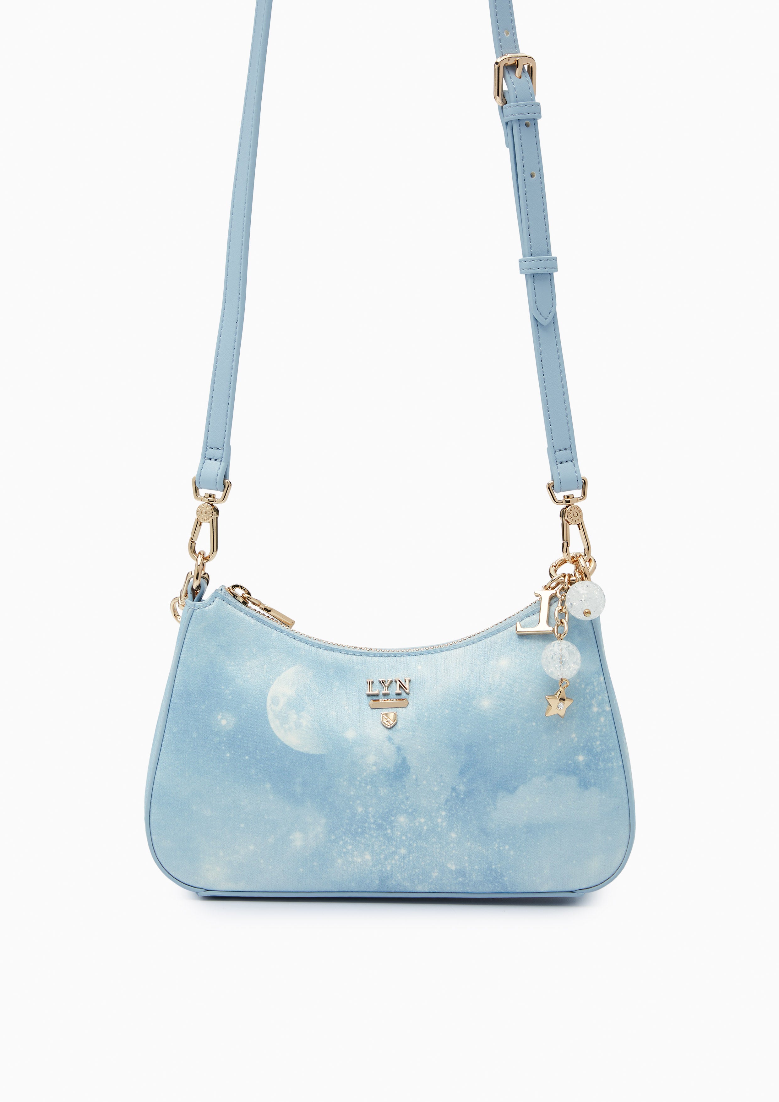 Cosmic Tricia Sky Crossbody Bag Blue