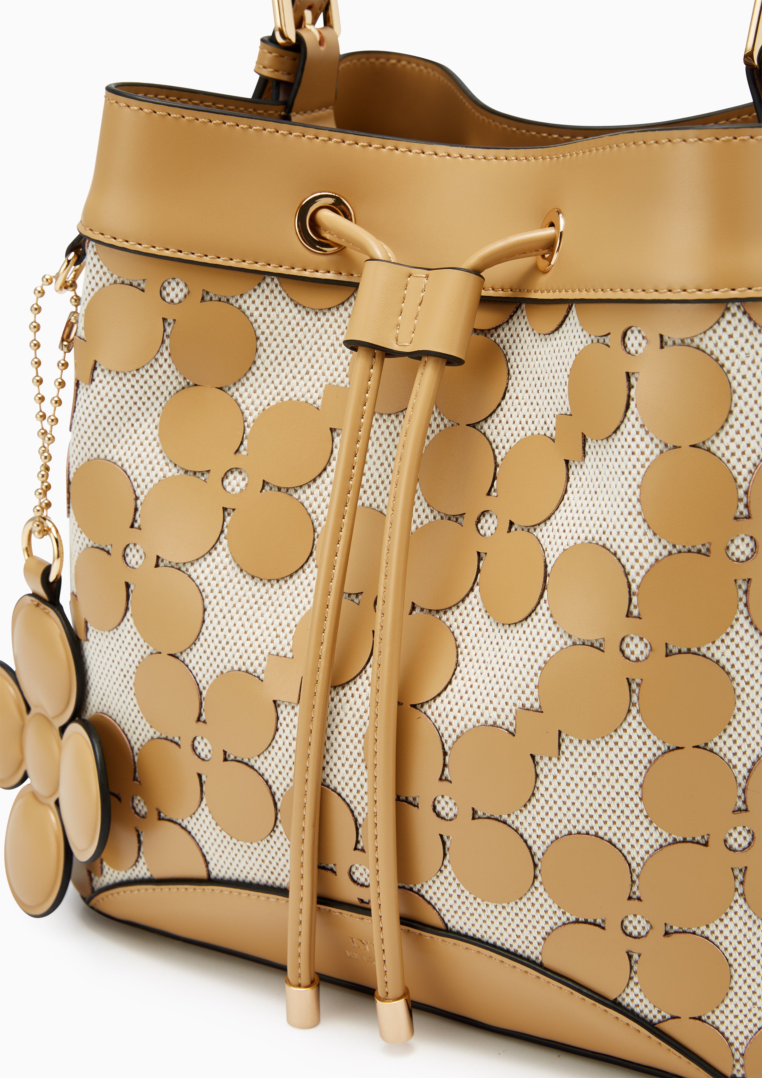 Corey Bucket Bag Beige