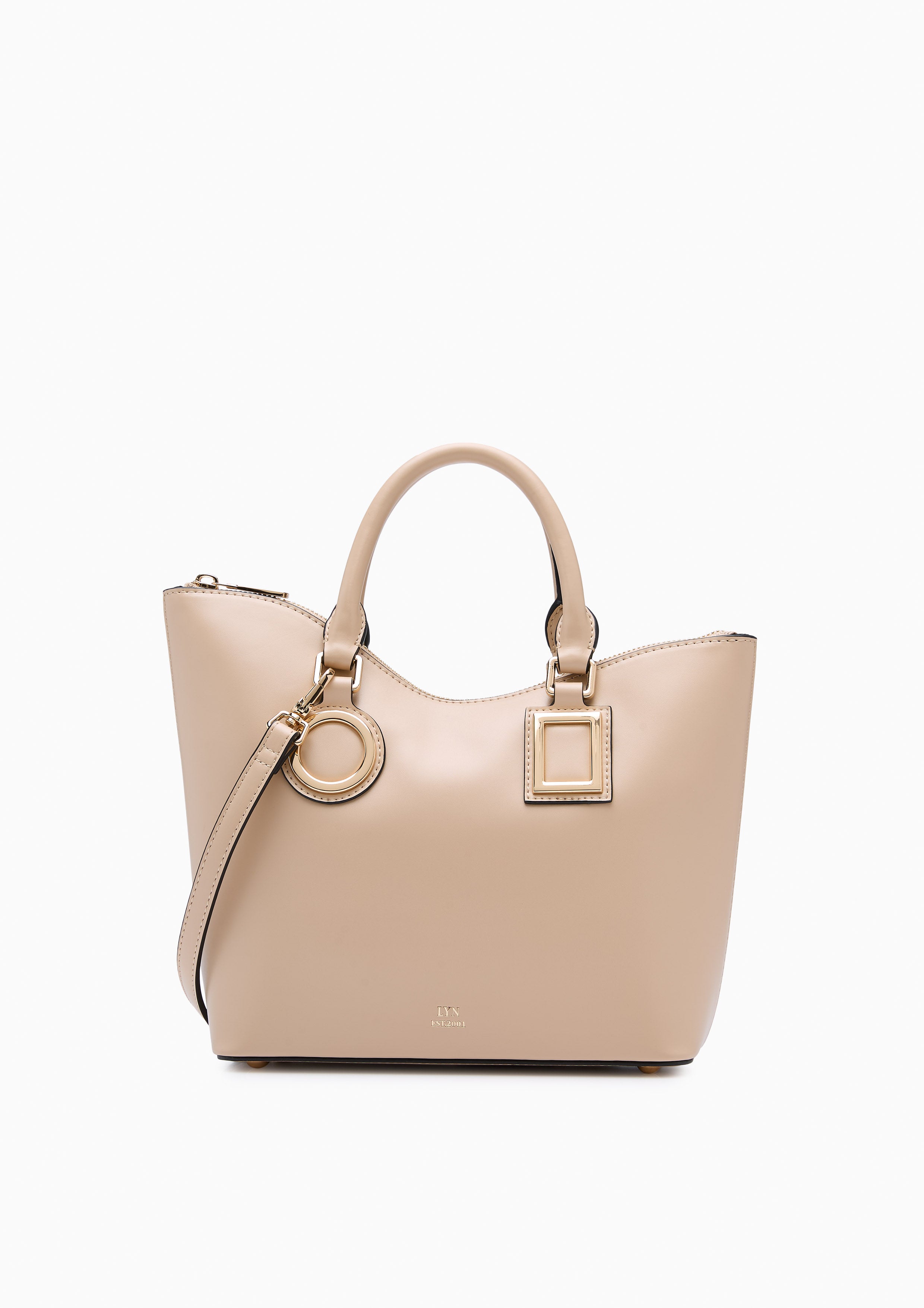 Devyn Handle Bag Beige