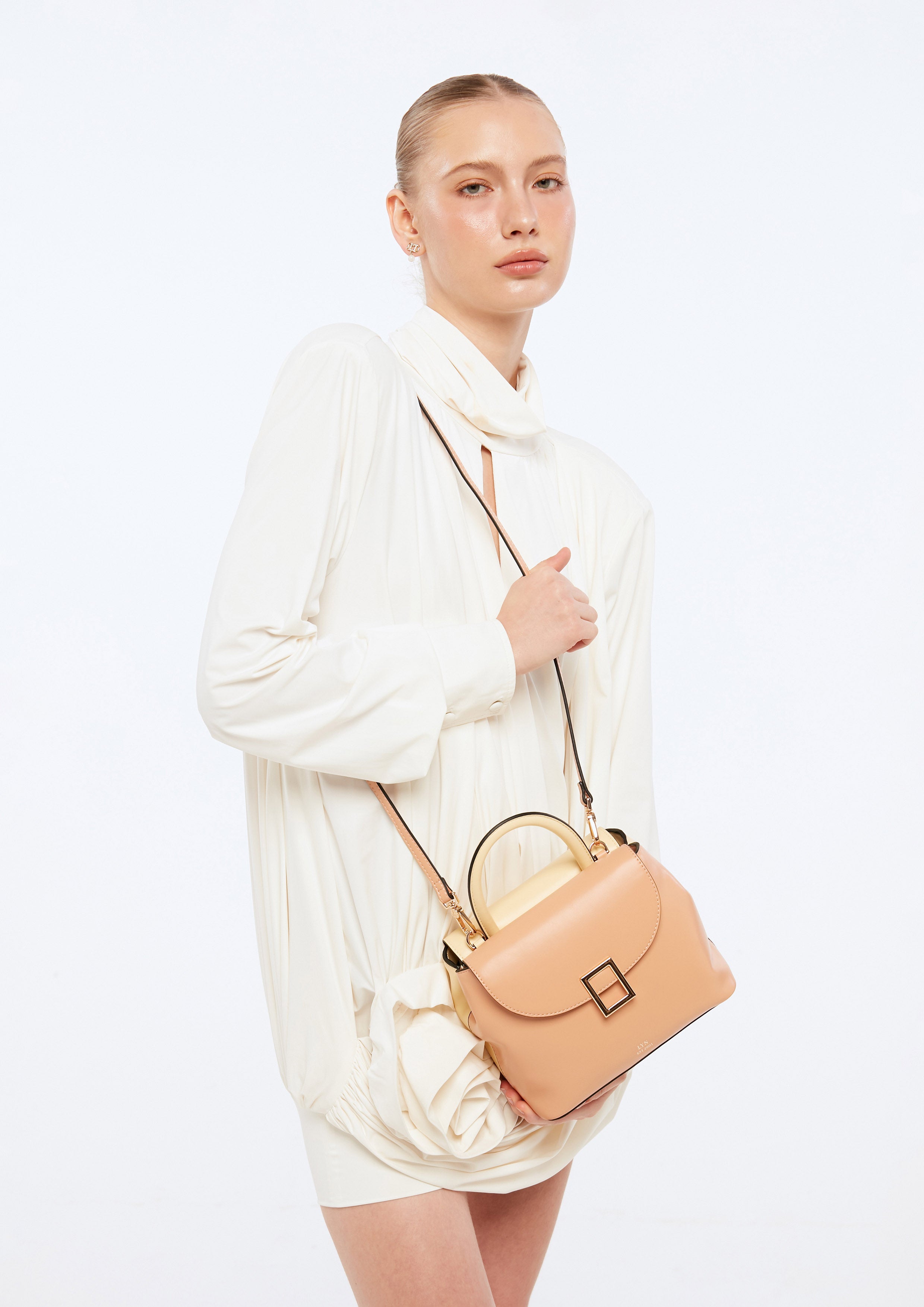 Devyn Handle Bag Orange