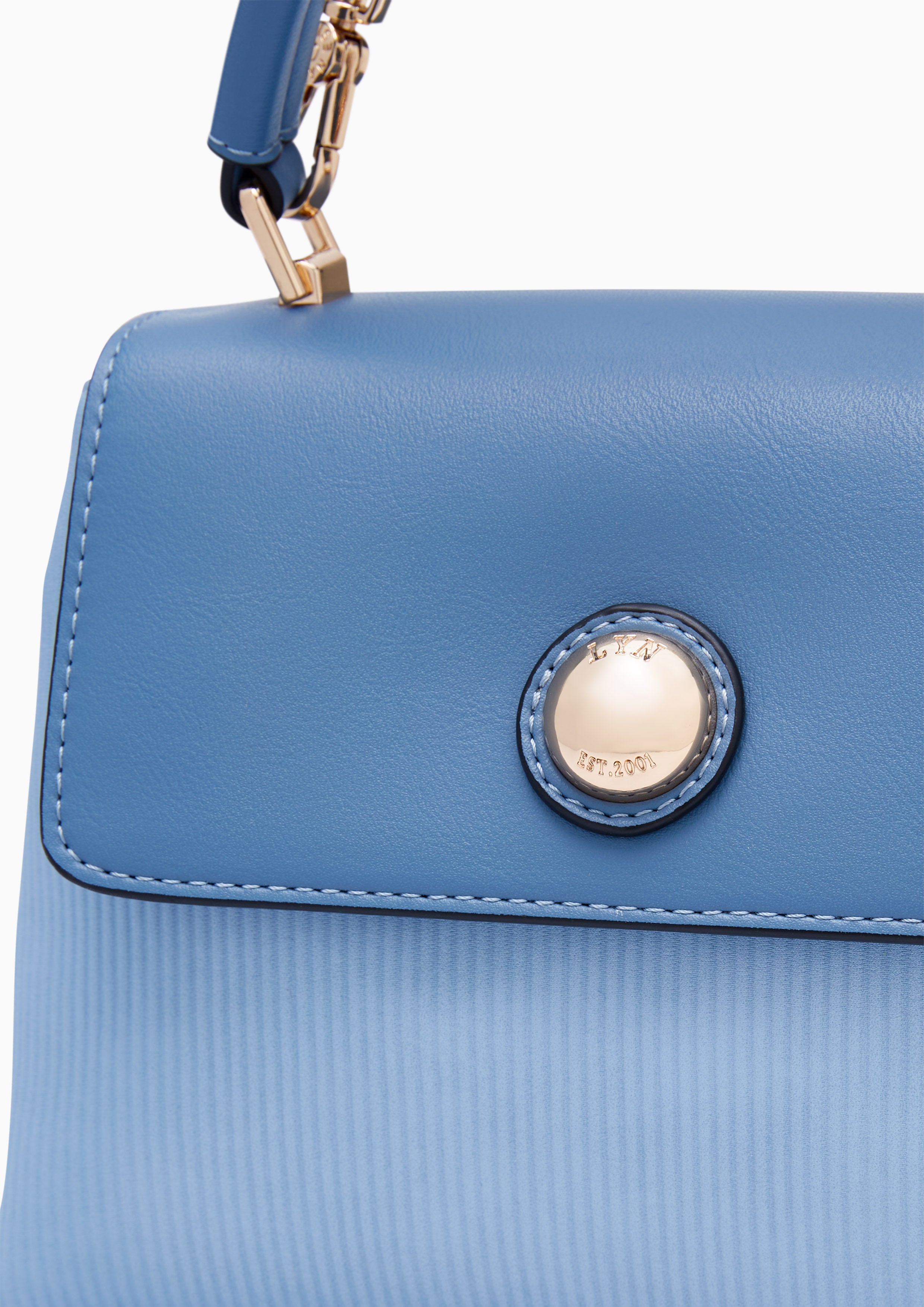 Harmony Top Handle Bag Blue