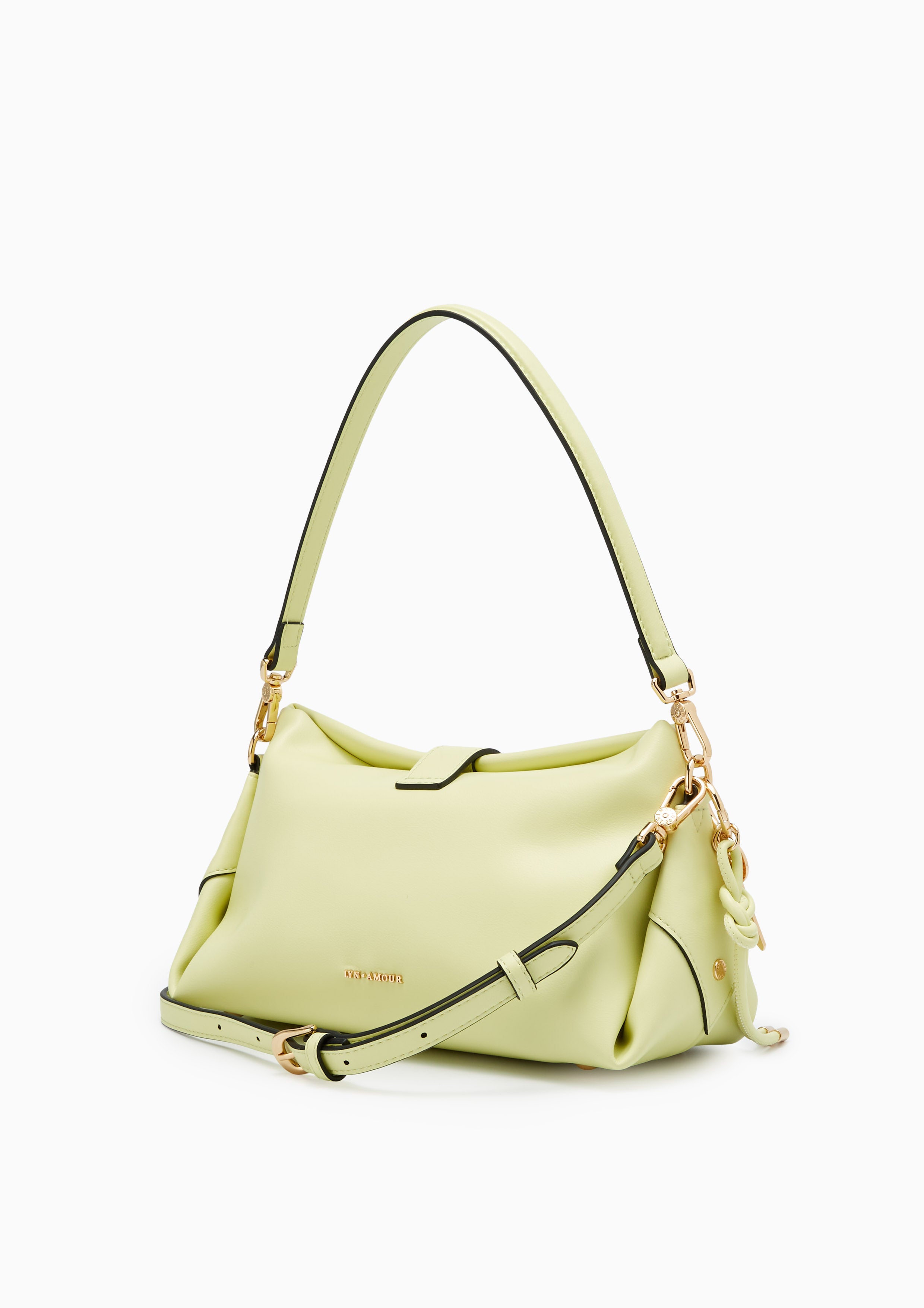 Cora Soft M Shoulder Bag Light Green