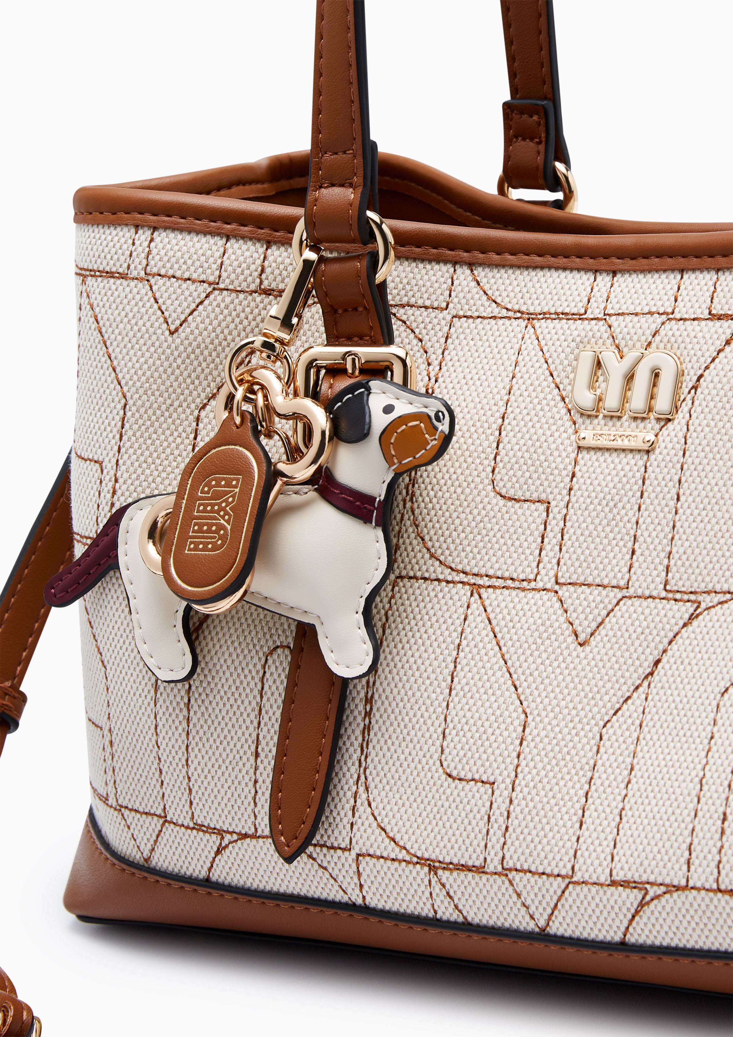 Cadena L Tote Bag Brown