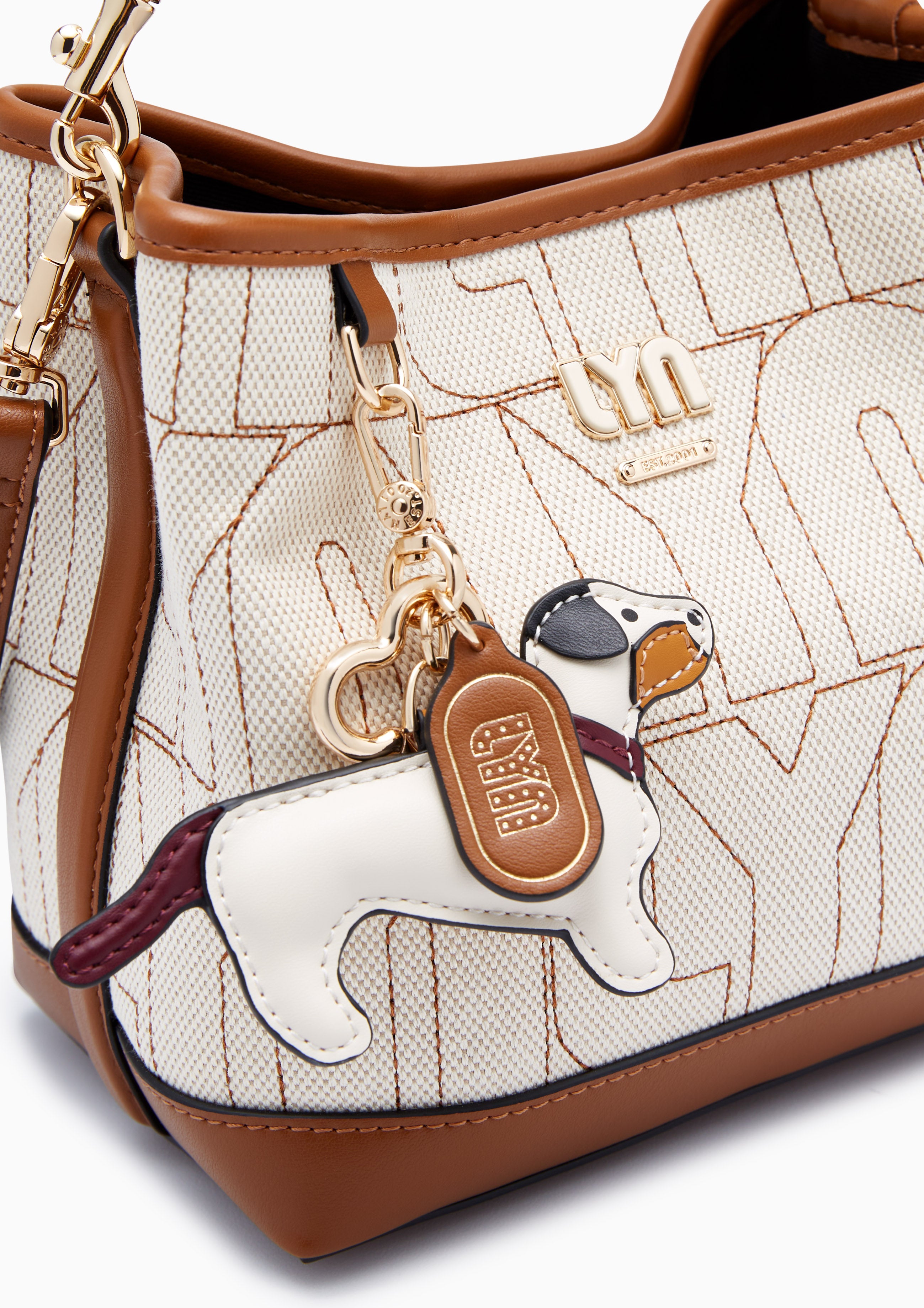 กระเป๋าทรงถังผ้าแคนวาส Cadena