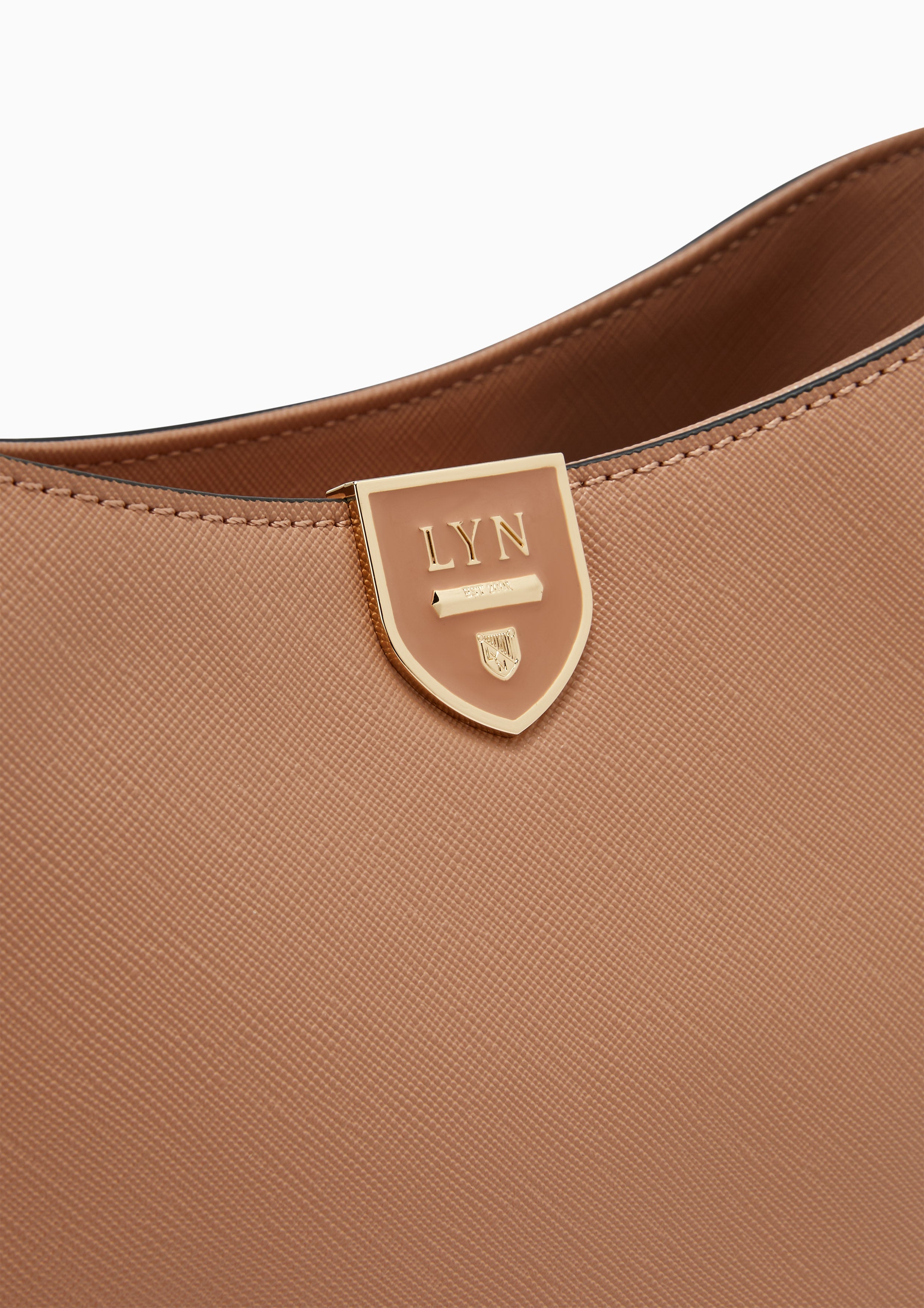 Re-Edit Burton M Bucket Bag Light Brown