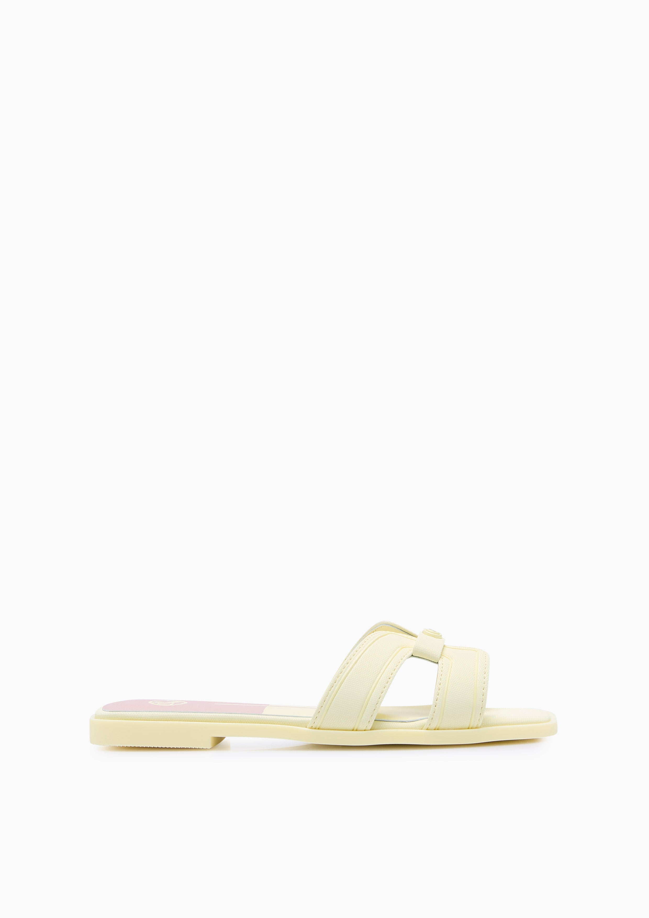 Hey Monotone Mini Flat Sandals (For Kids) Yellow
