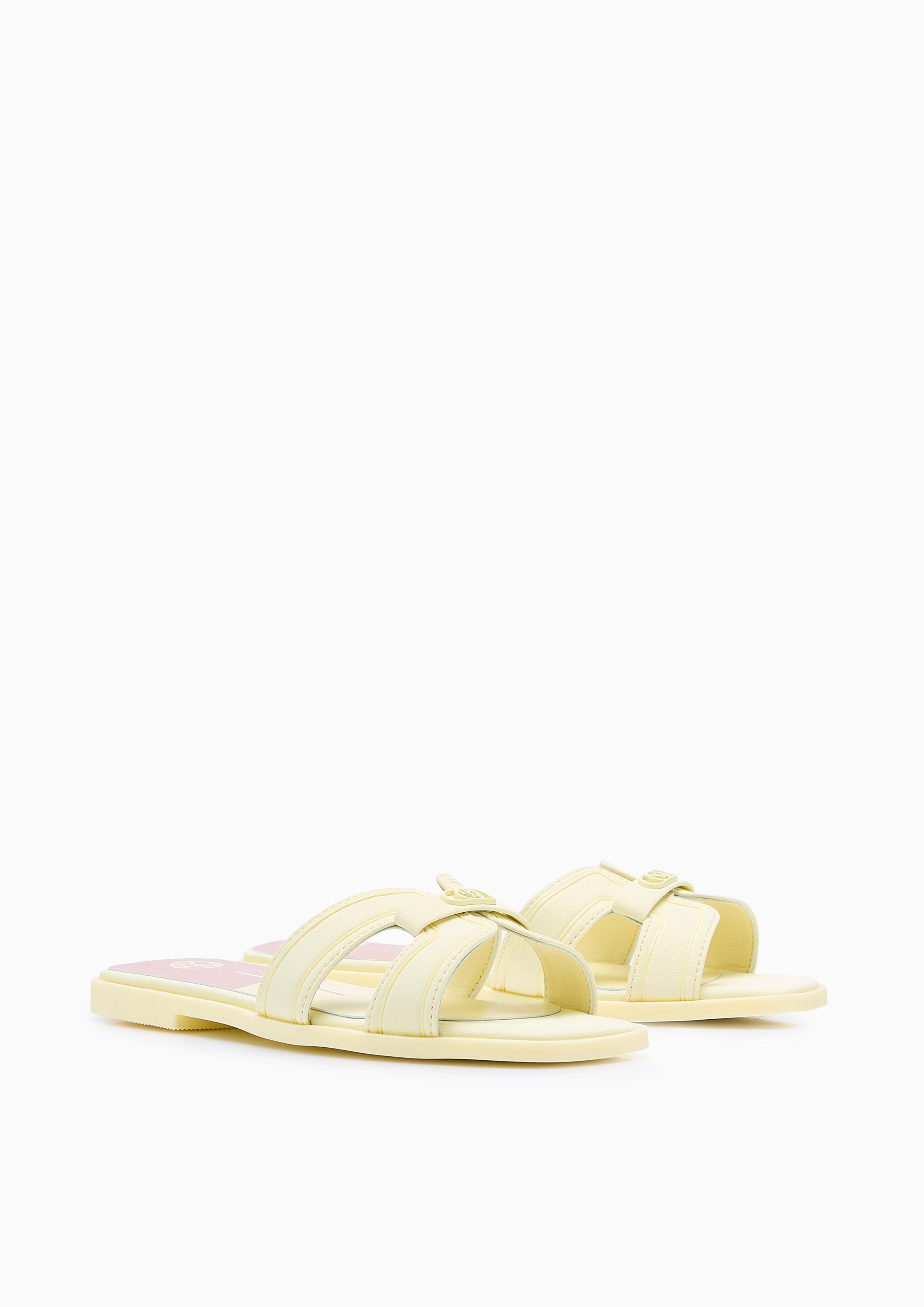 Hey Monotone Mini Flat Sandals (For Kids) Yellow