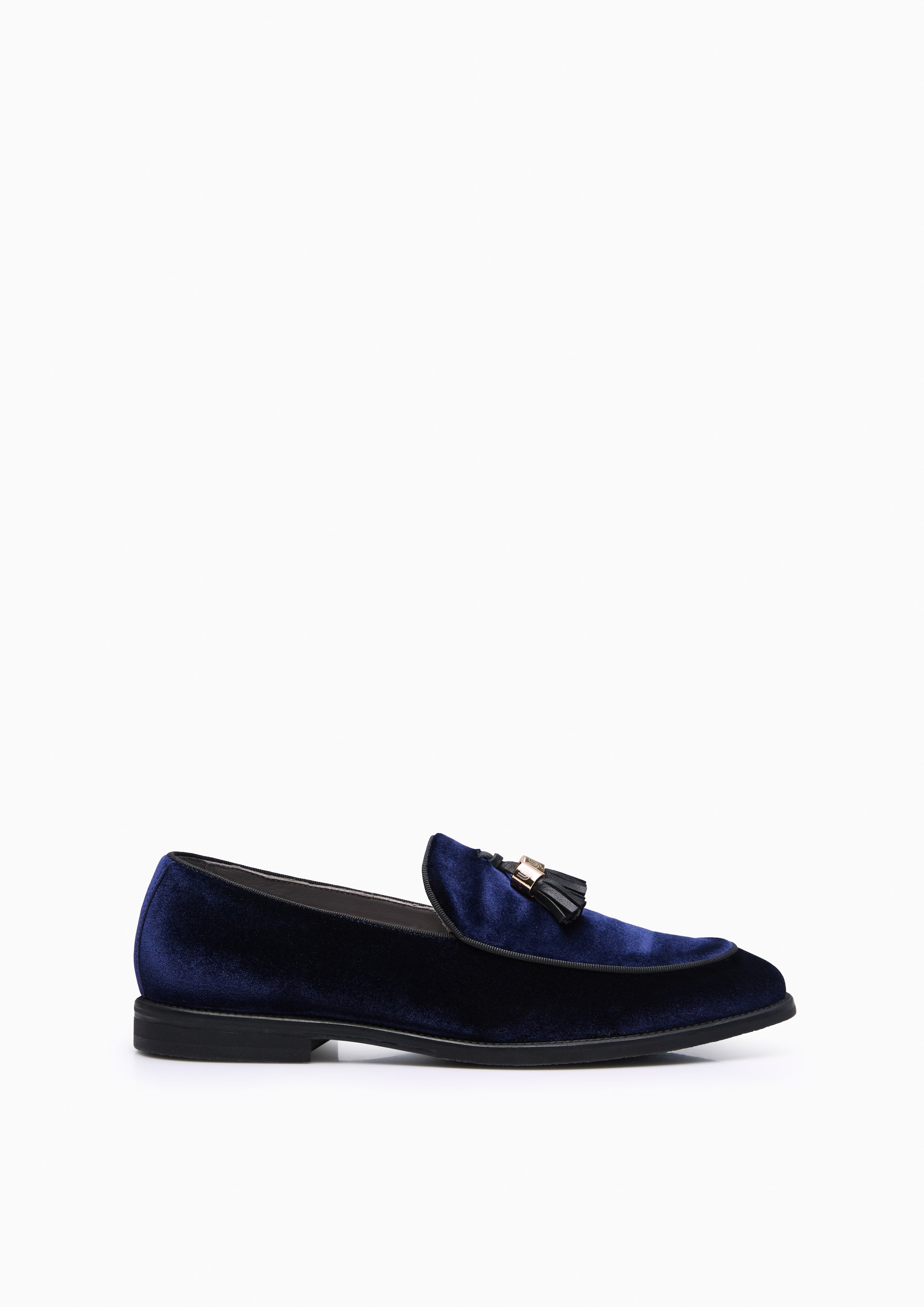 Sam Infinite Velvet Men'S Loafers Navy