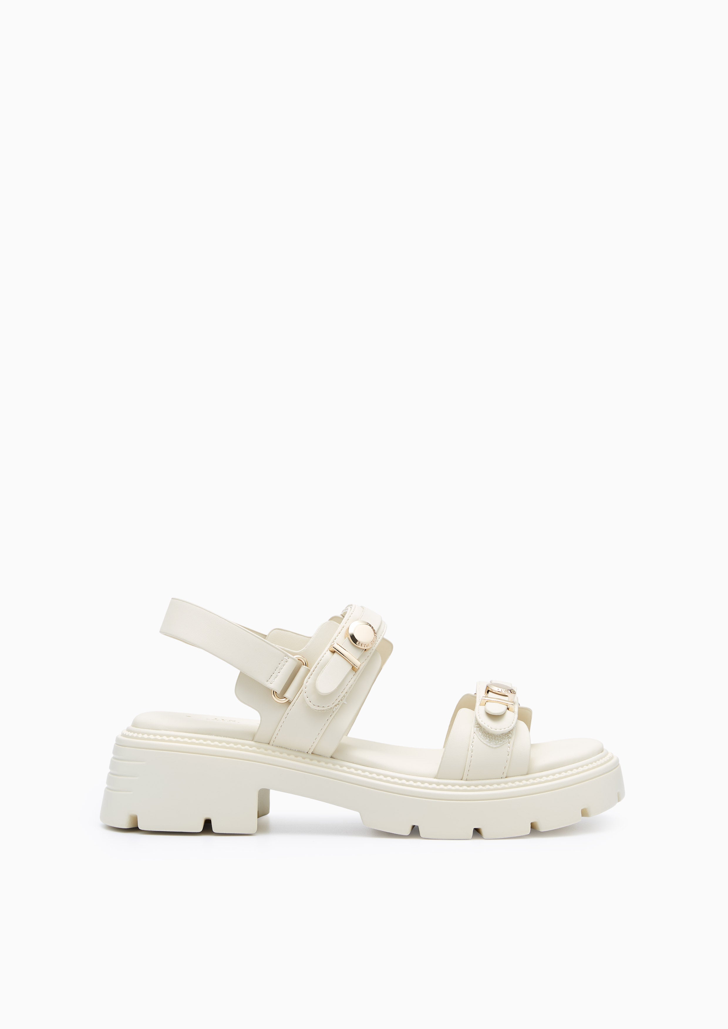 Anderson Slingback Platform Sandals Ivory
