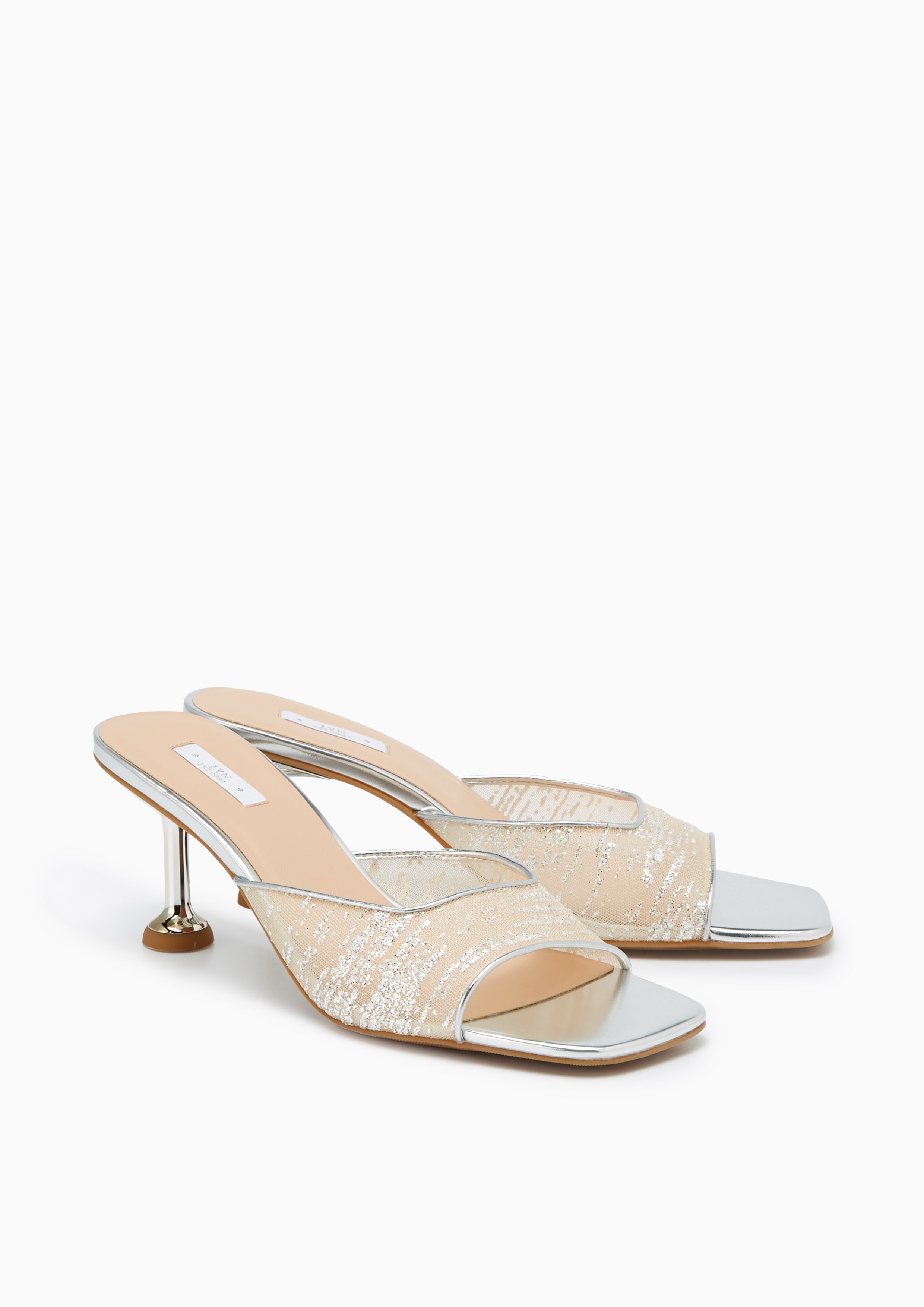 Coco High Heels Silver