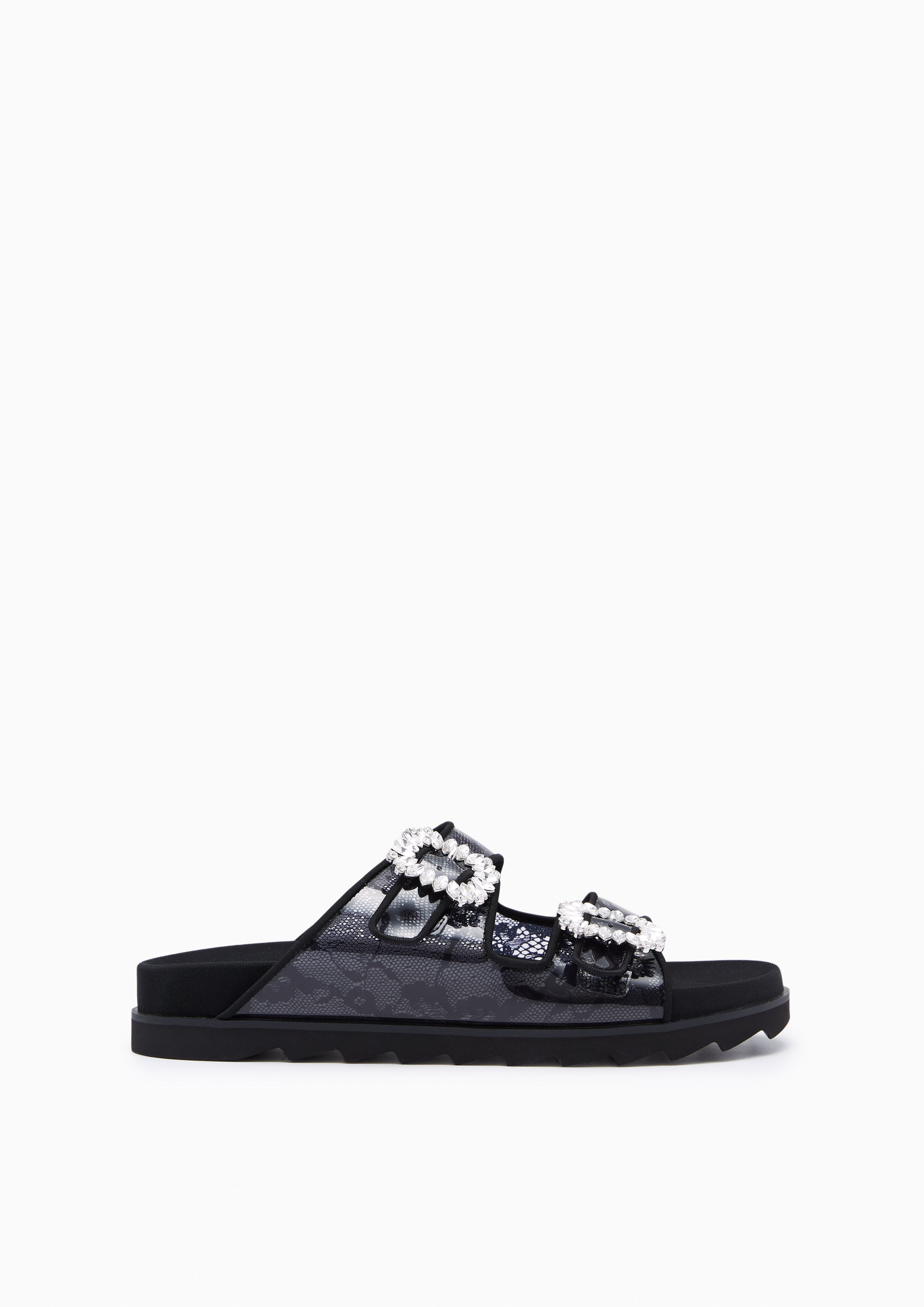 Veeni Lace sandals Black