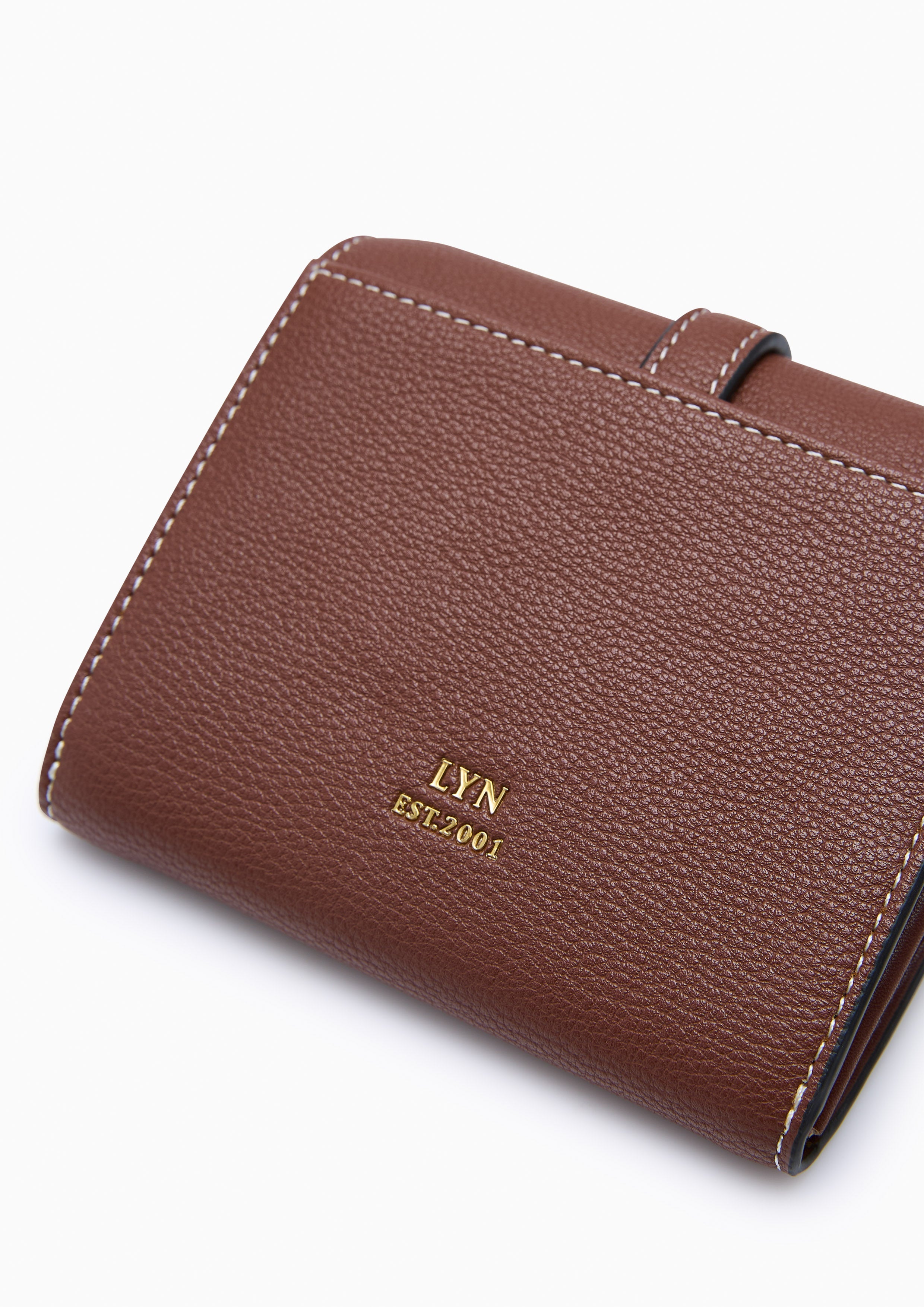 Moria short wallet  Dark Brown
