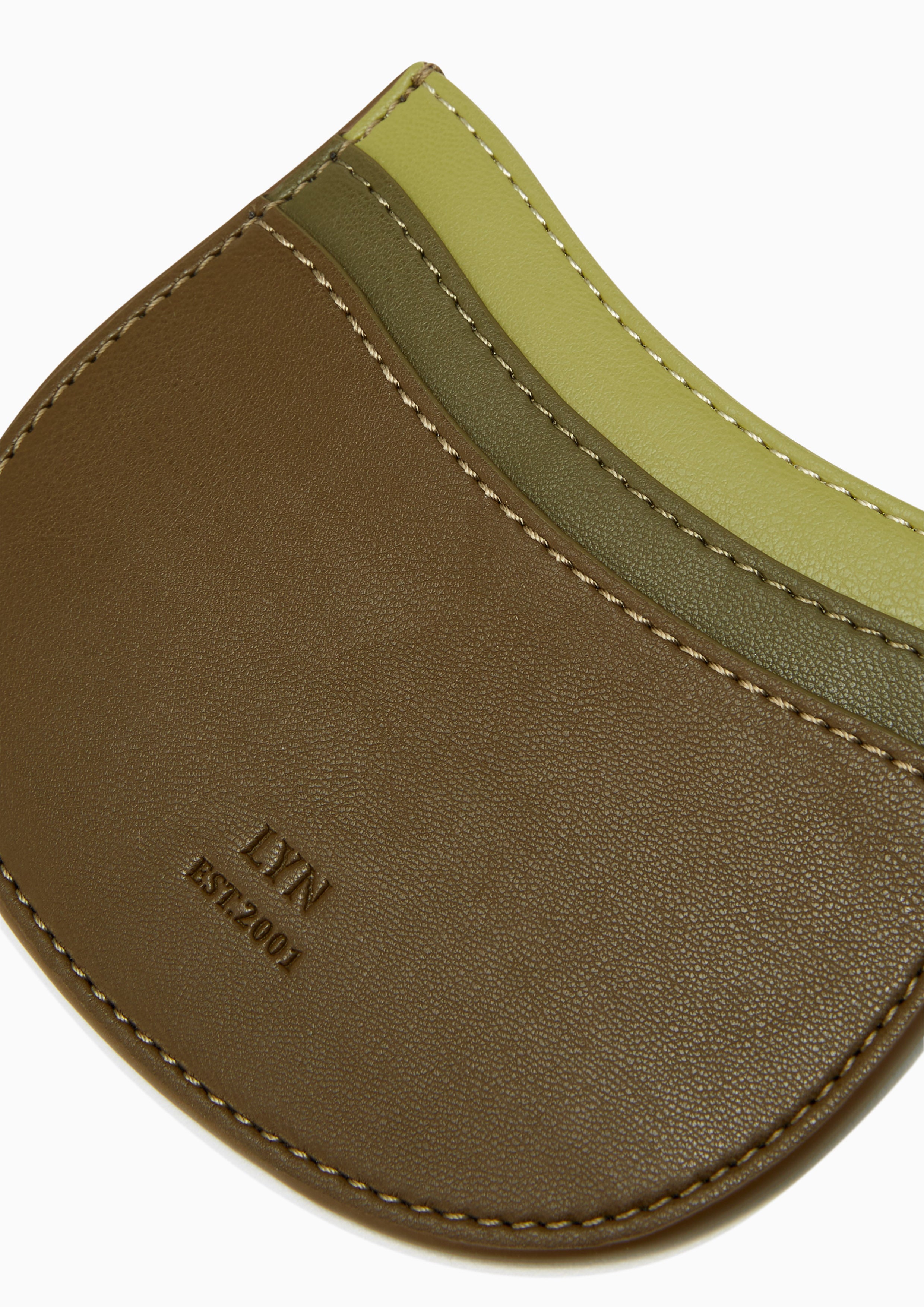 Horsy Short Card Holder Green