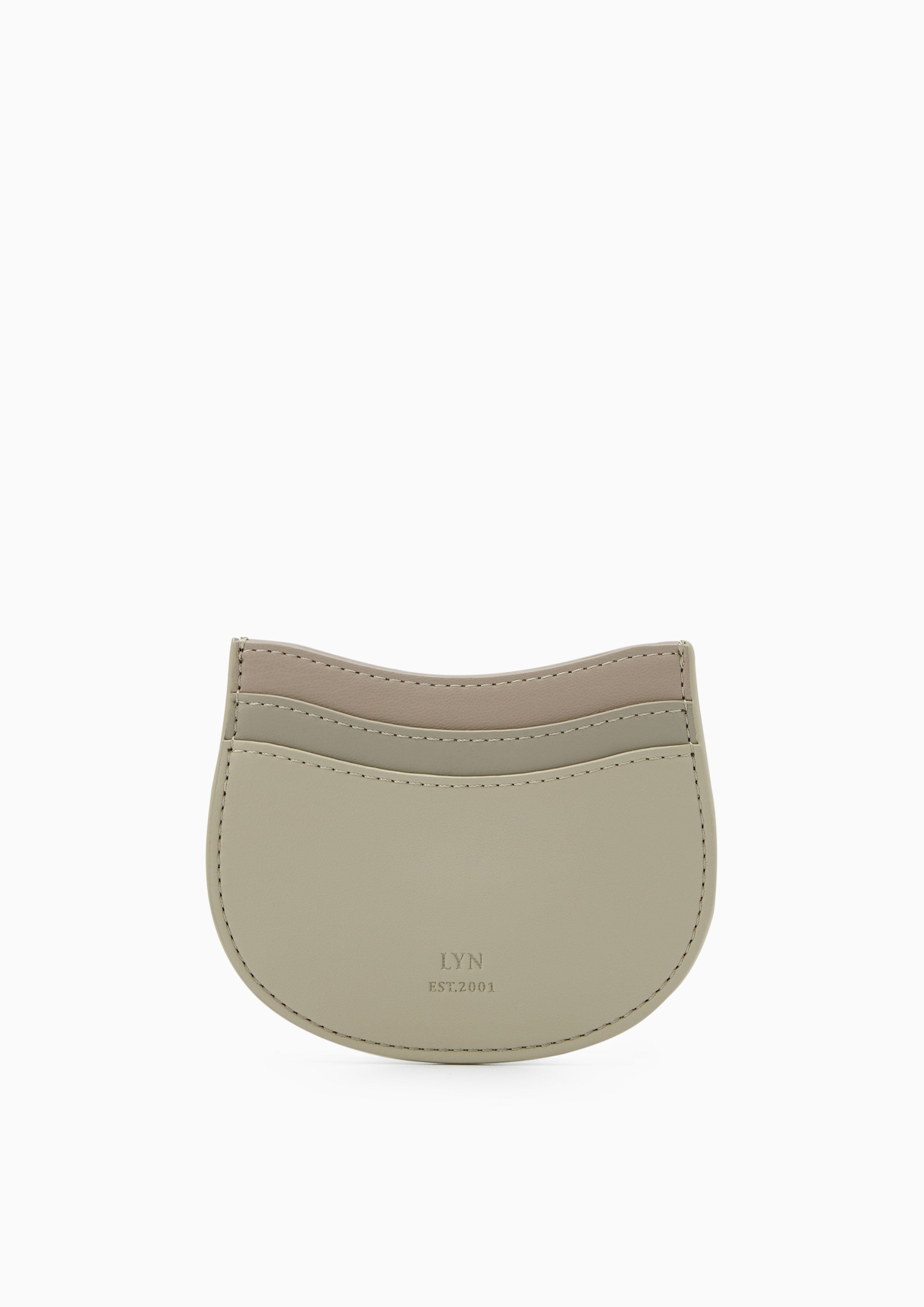 Horsy Short Card Holder Grey