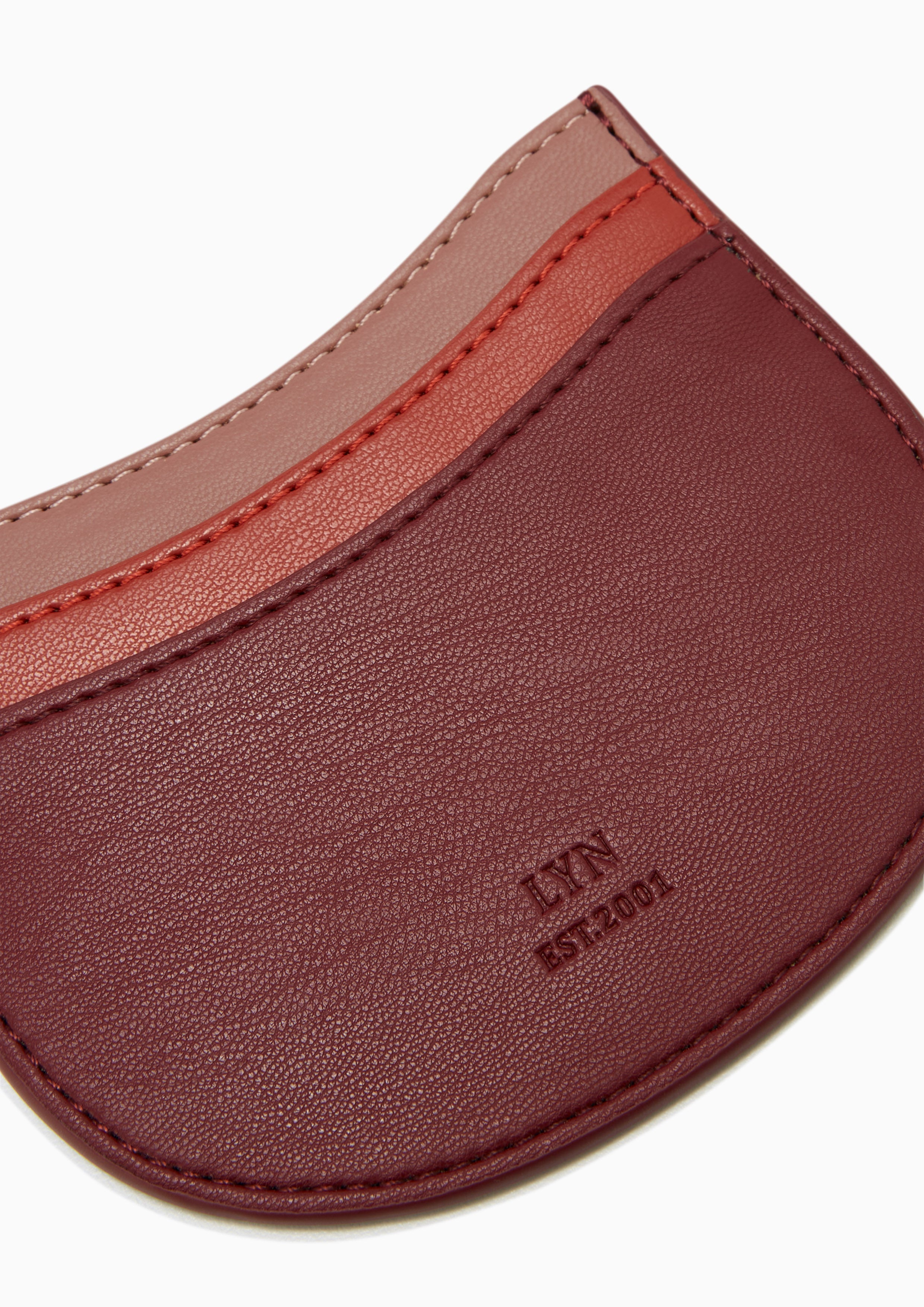 Horsy Short Card Holder Red