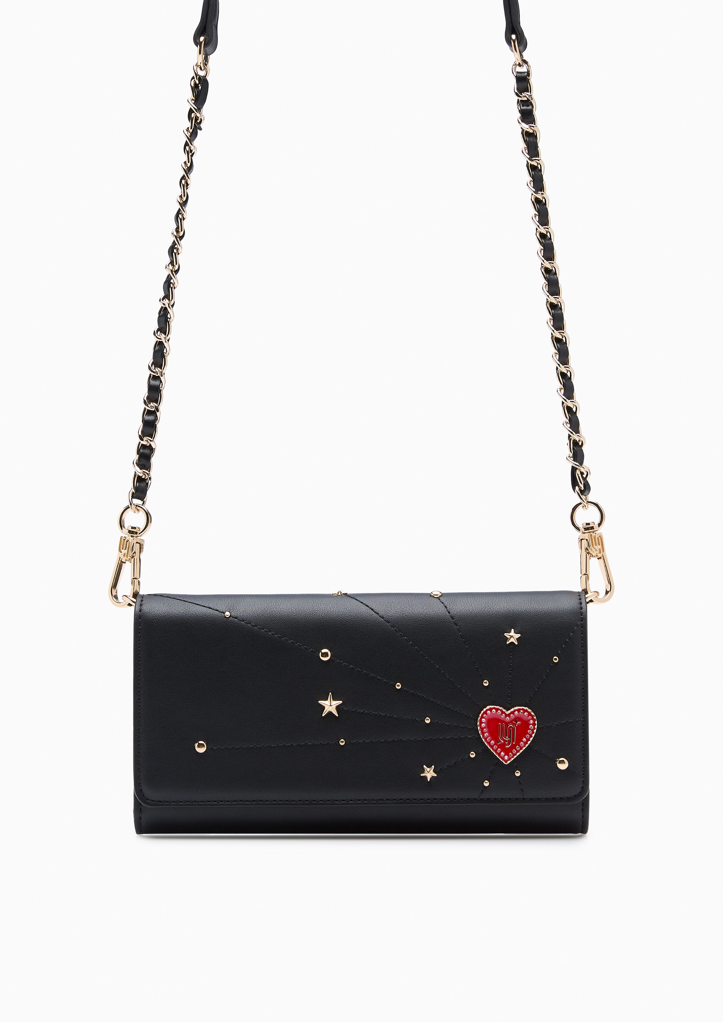 Cosmic Love Infinite long wallet on Black