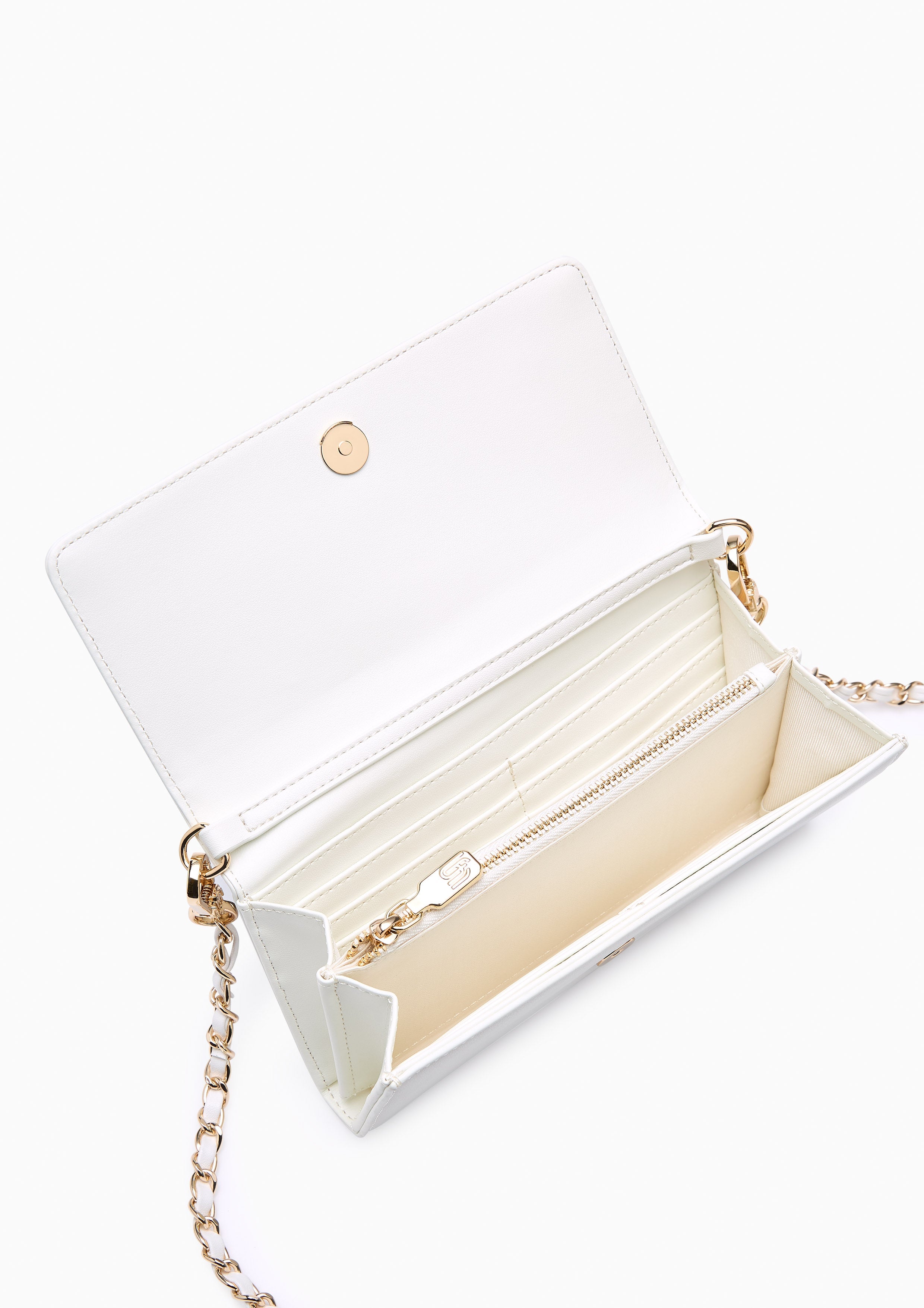 Cosmic Love Infinite long wallet on Ivory