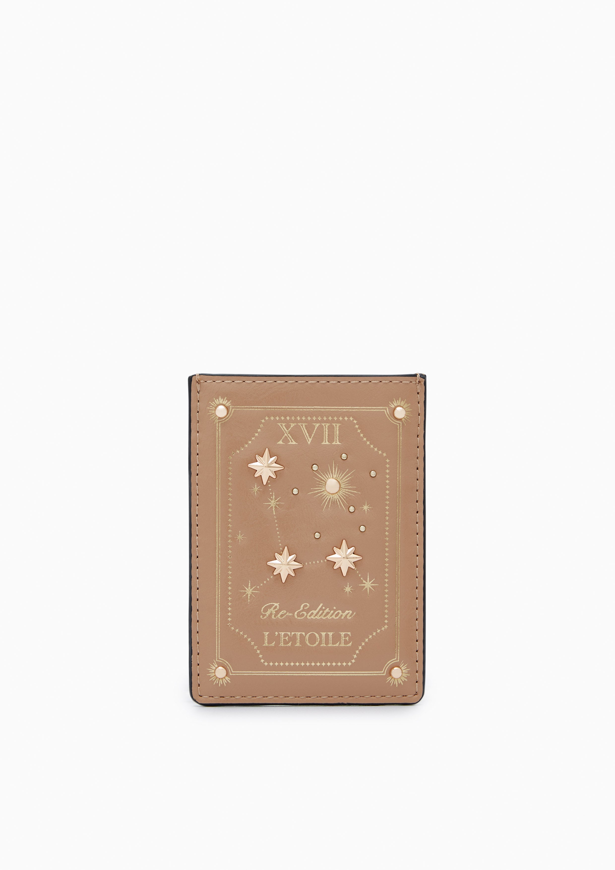 Astor Card Holder Beige