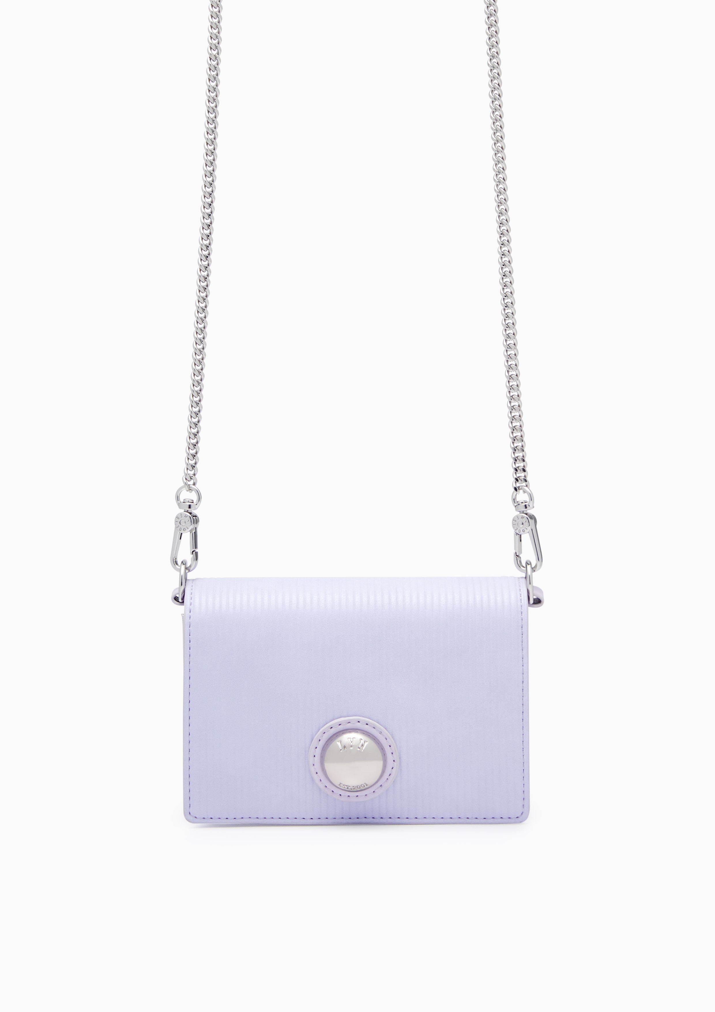 Harmony Short Wallet On Chain Purple