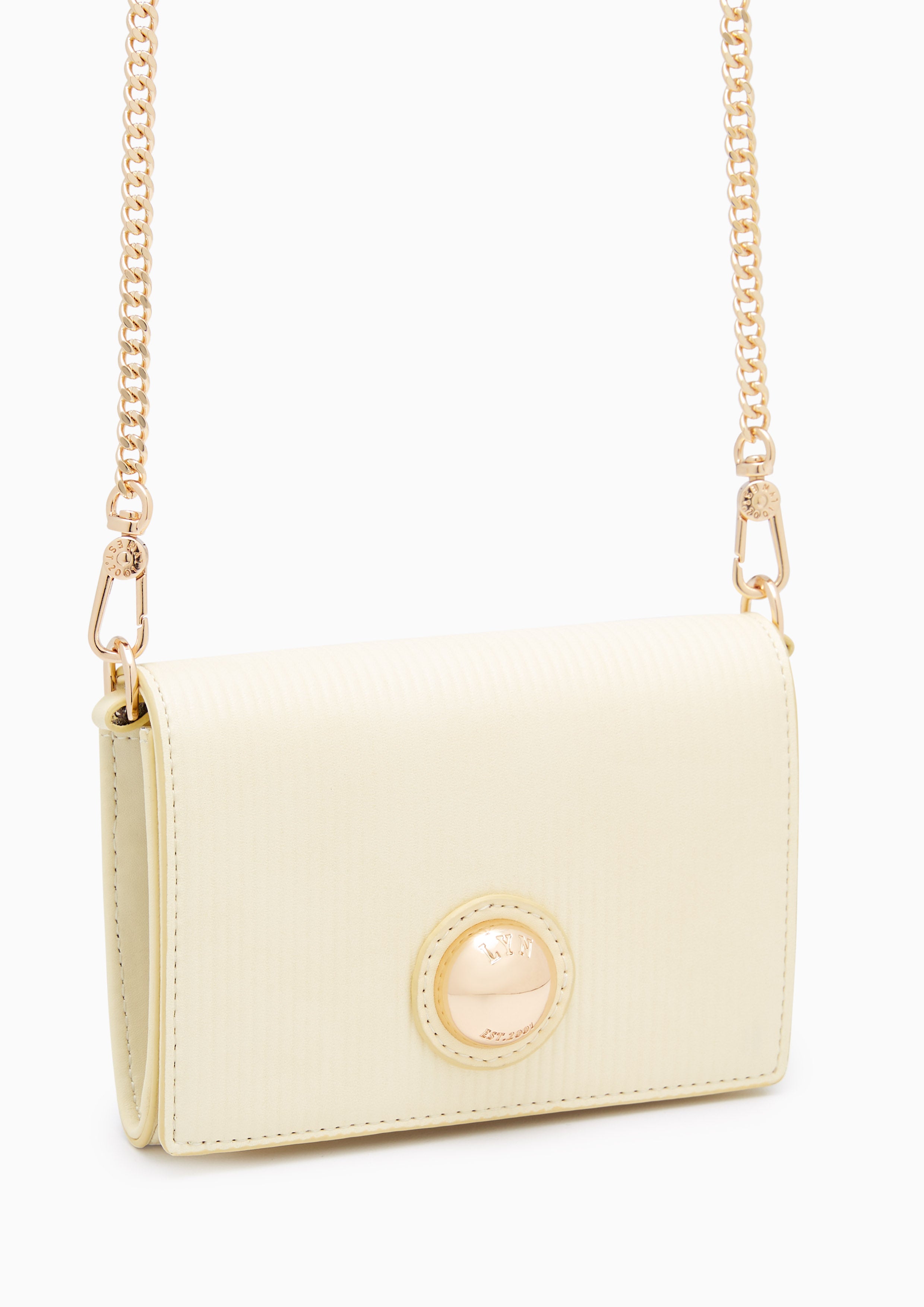 Harmony Short Wallet On Chain Yellow