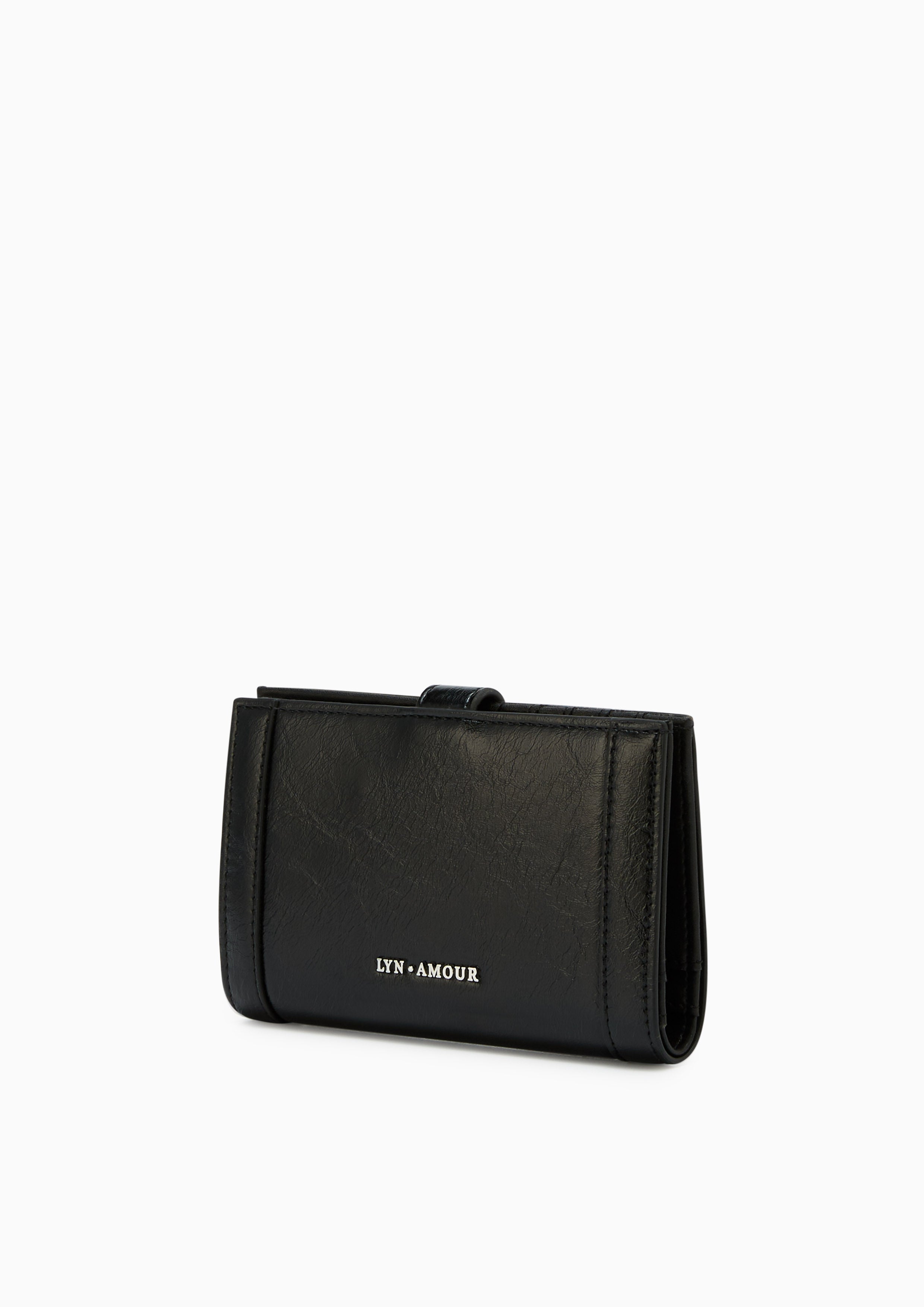 Cora Short Wallet Black