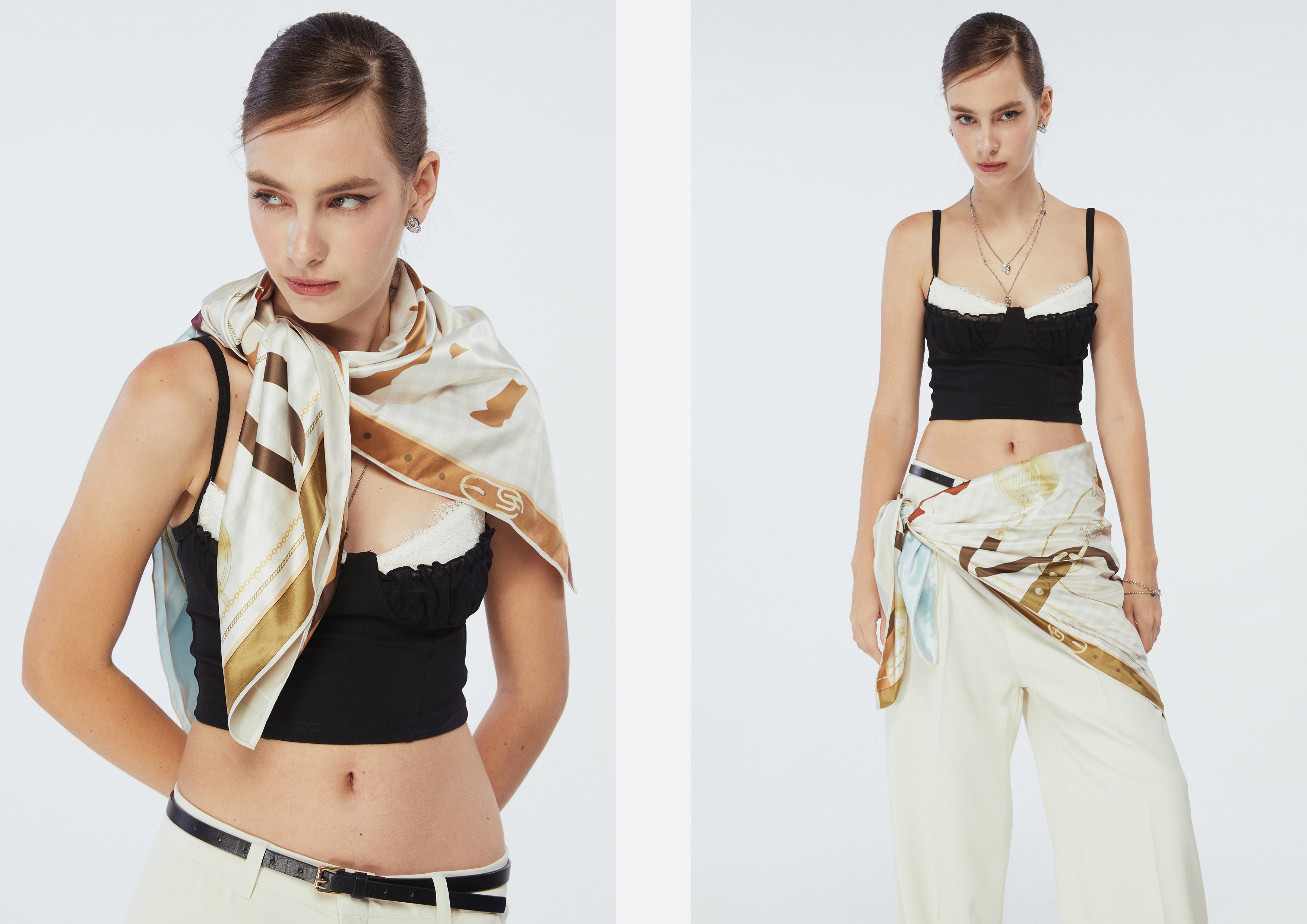 ผ้าพันคอแฟชั่น Hollis