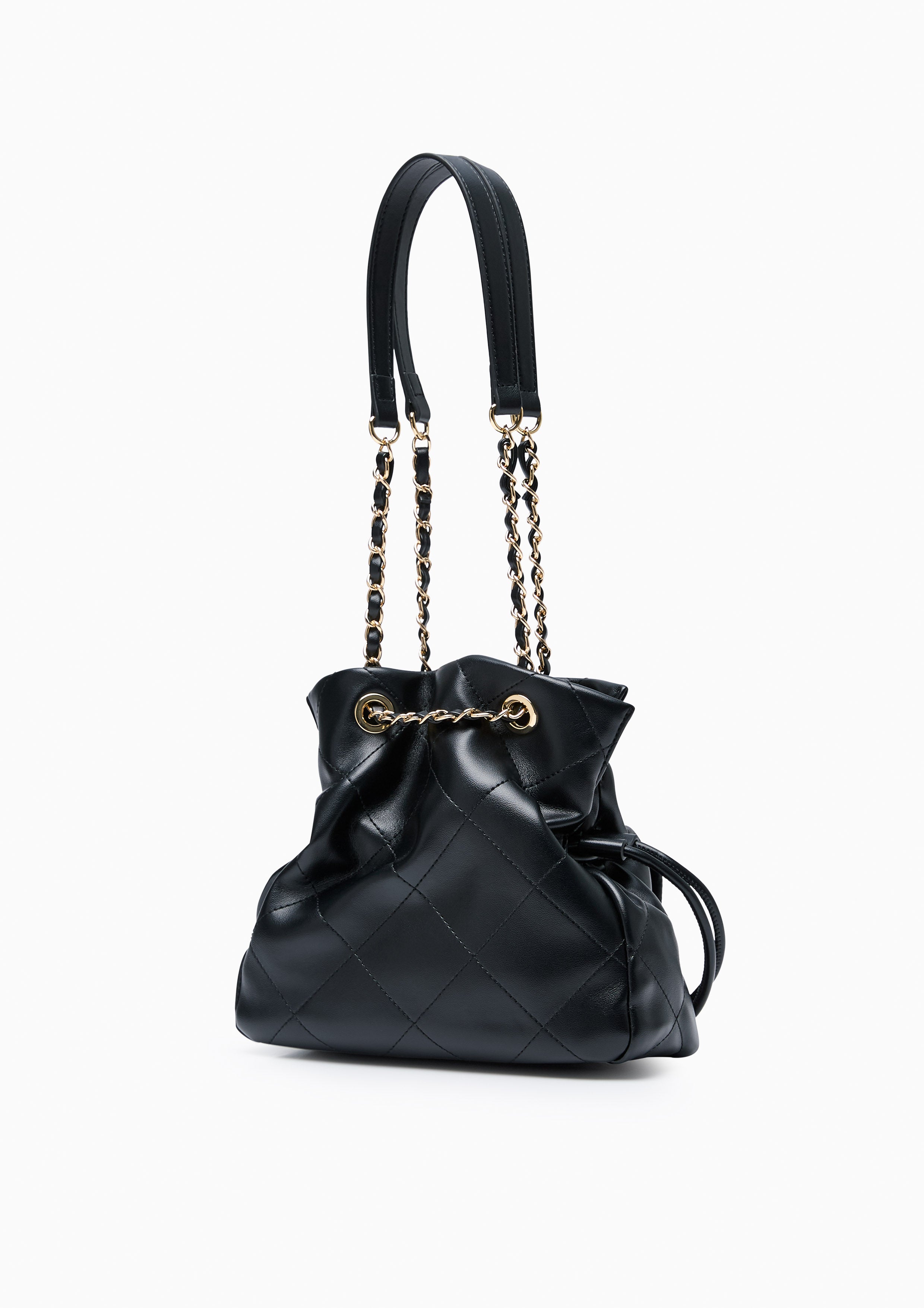 Destiny Ii Drawstring Crossbody Bag Black
