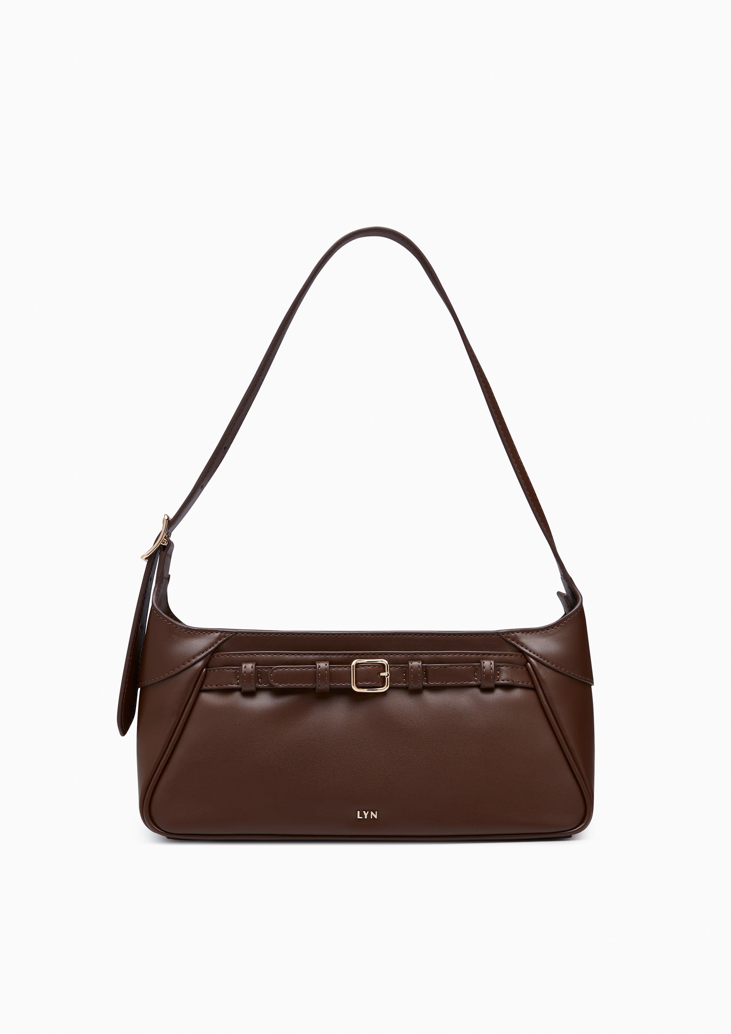Maynon L Shoulder Bag Dark Brown