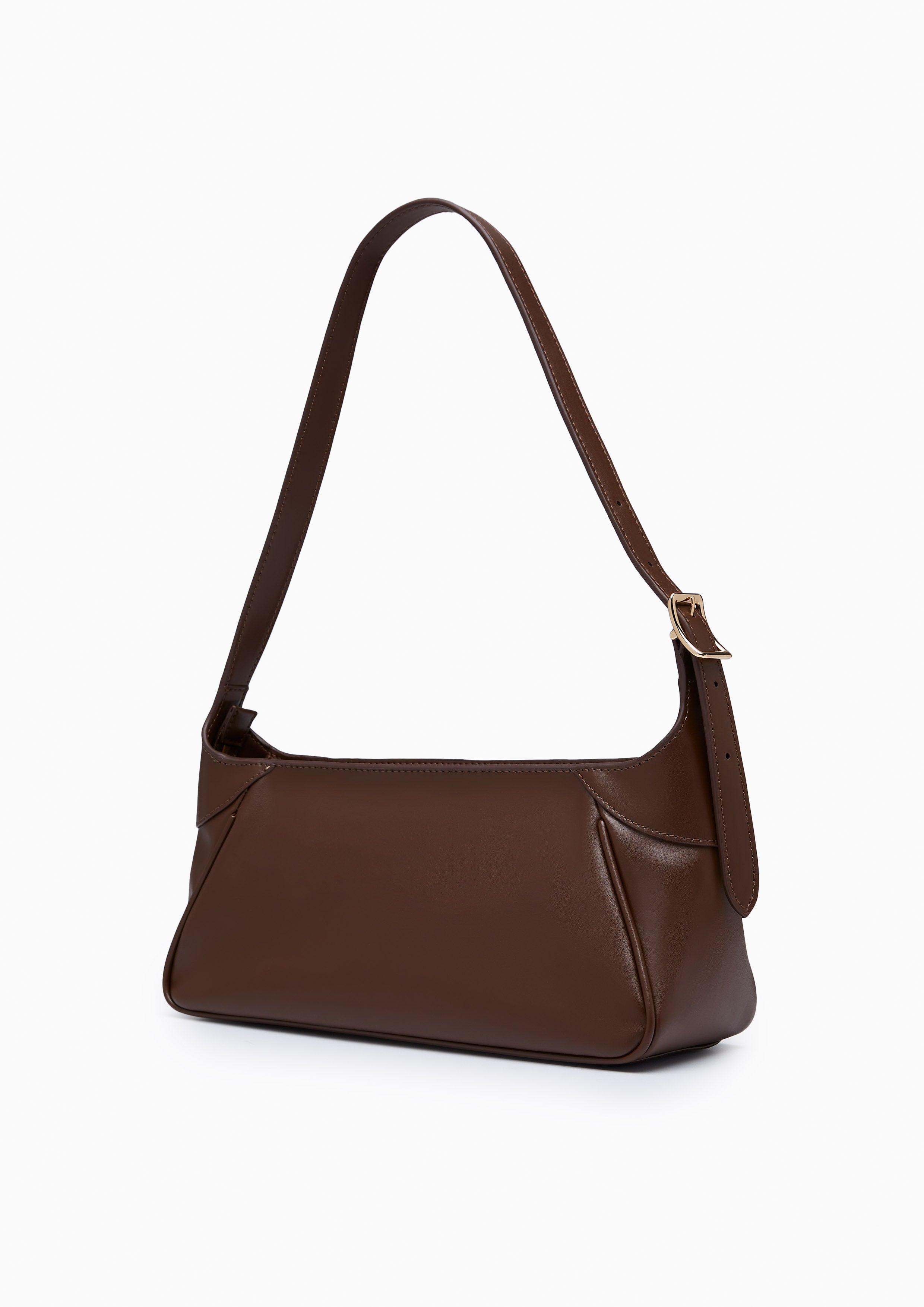 Maynon L Shoulder Bag Dark Brown