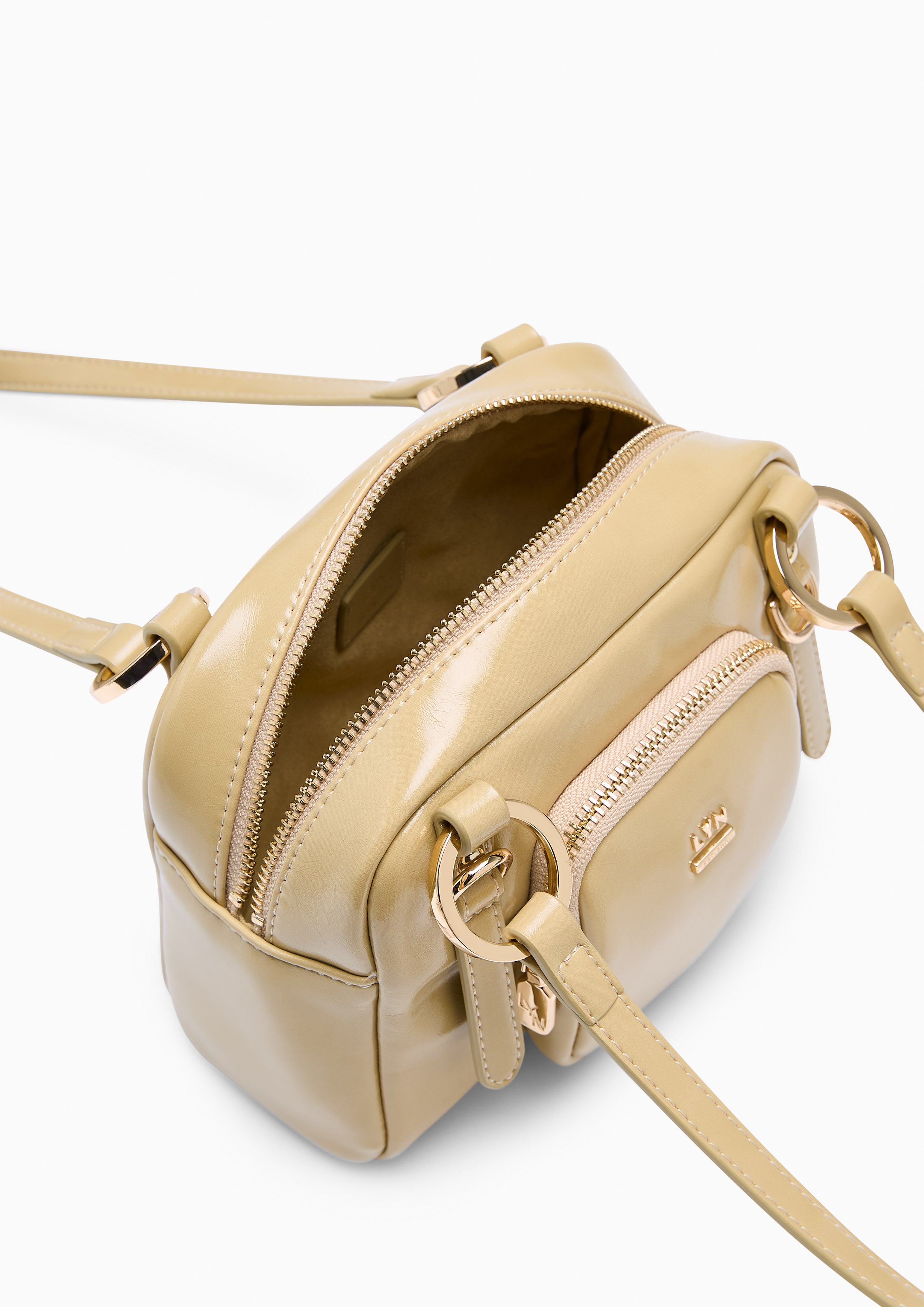 Baverly S Shoulder Bag Beige