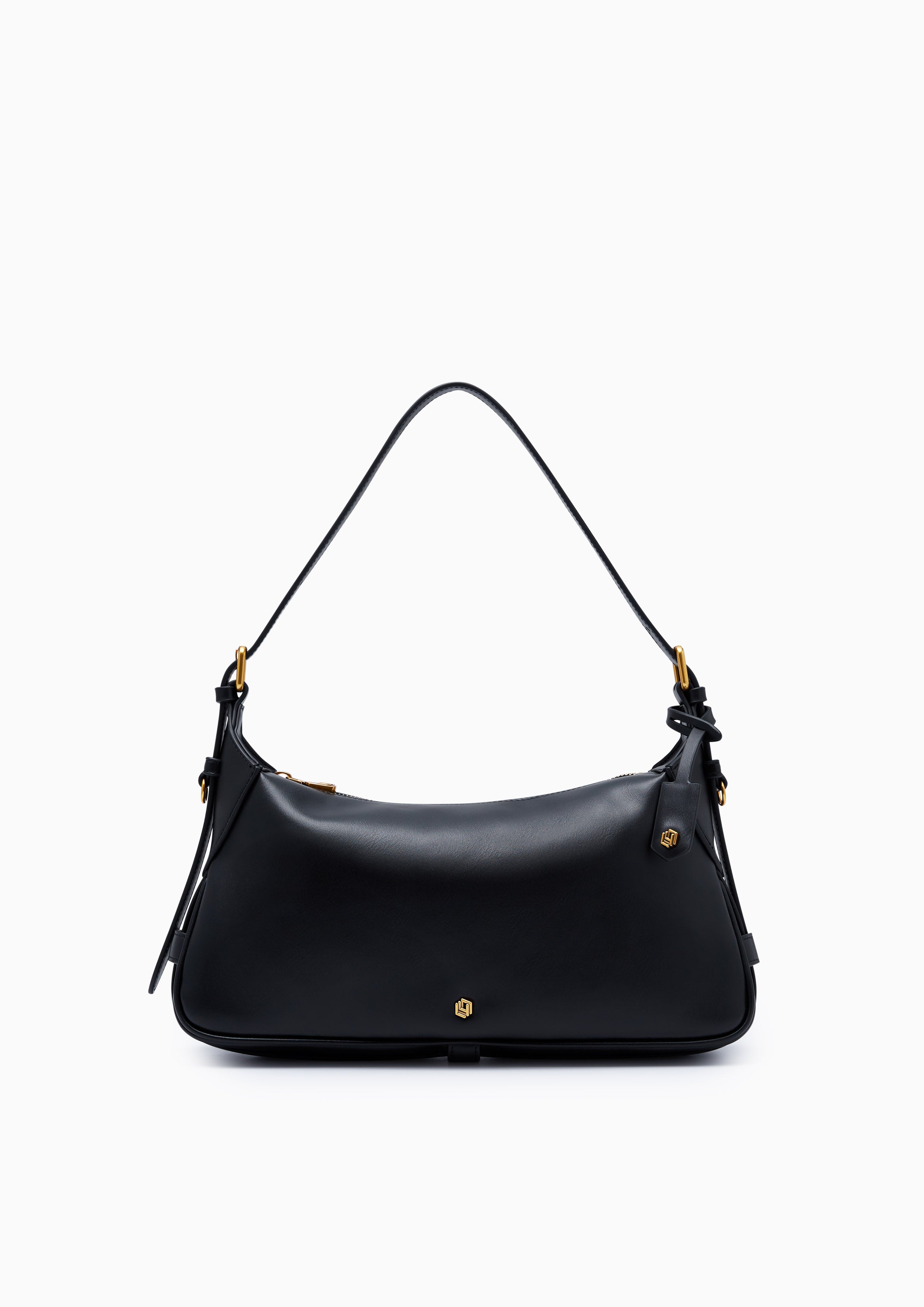 Gem M Shoulder Bag Black