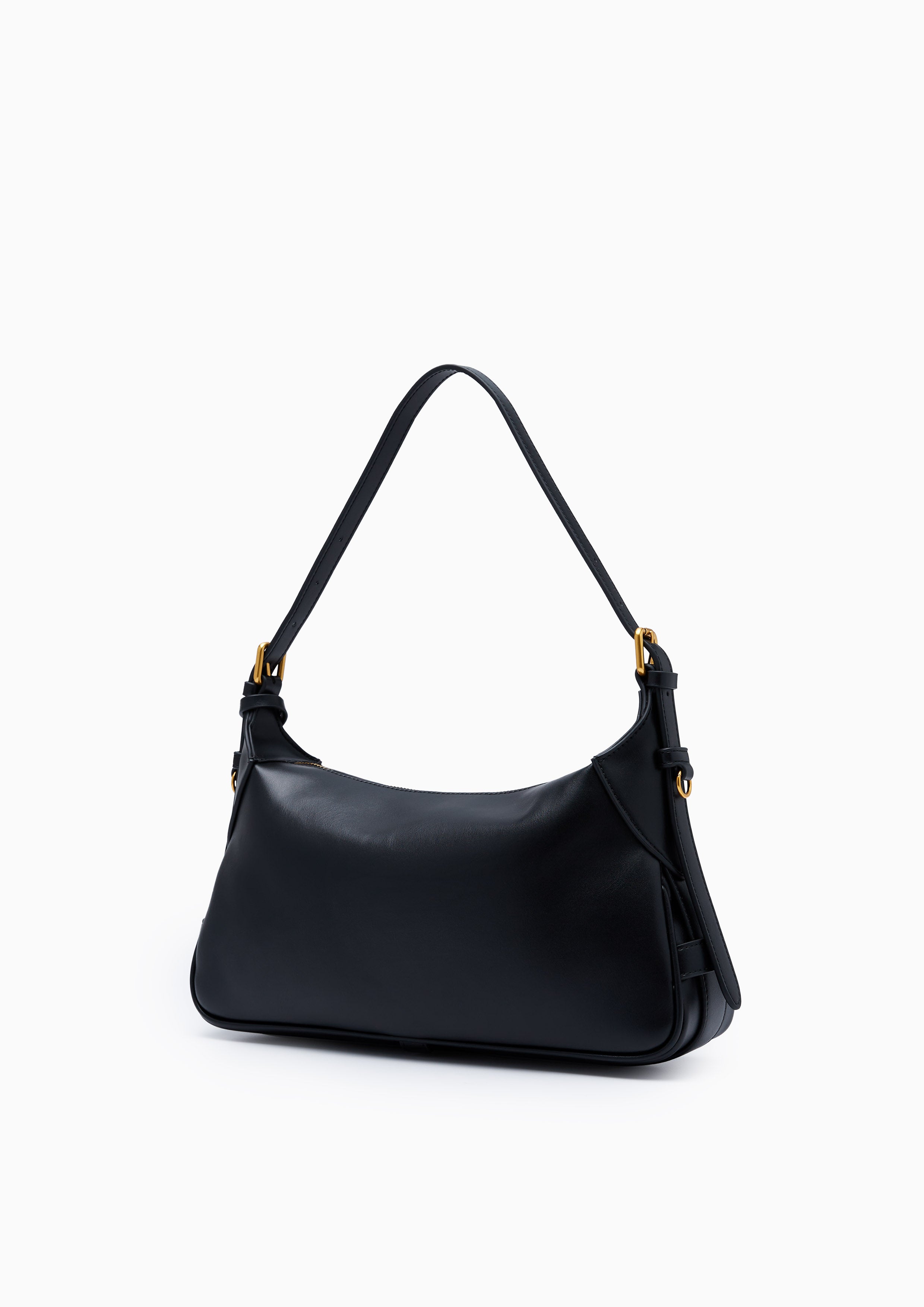 Gem M Shoulder Bag Black