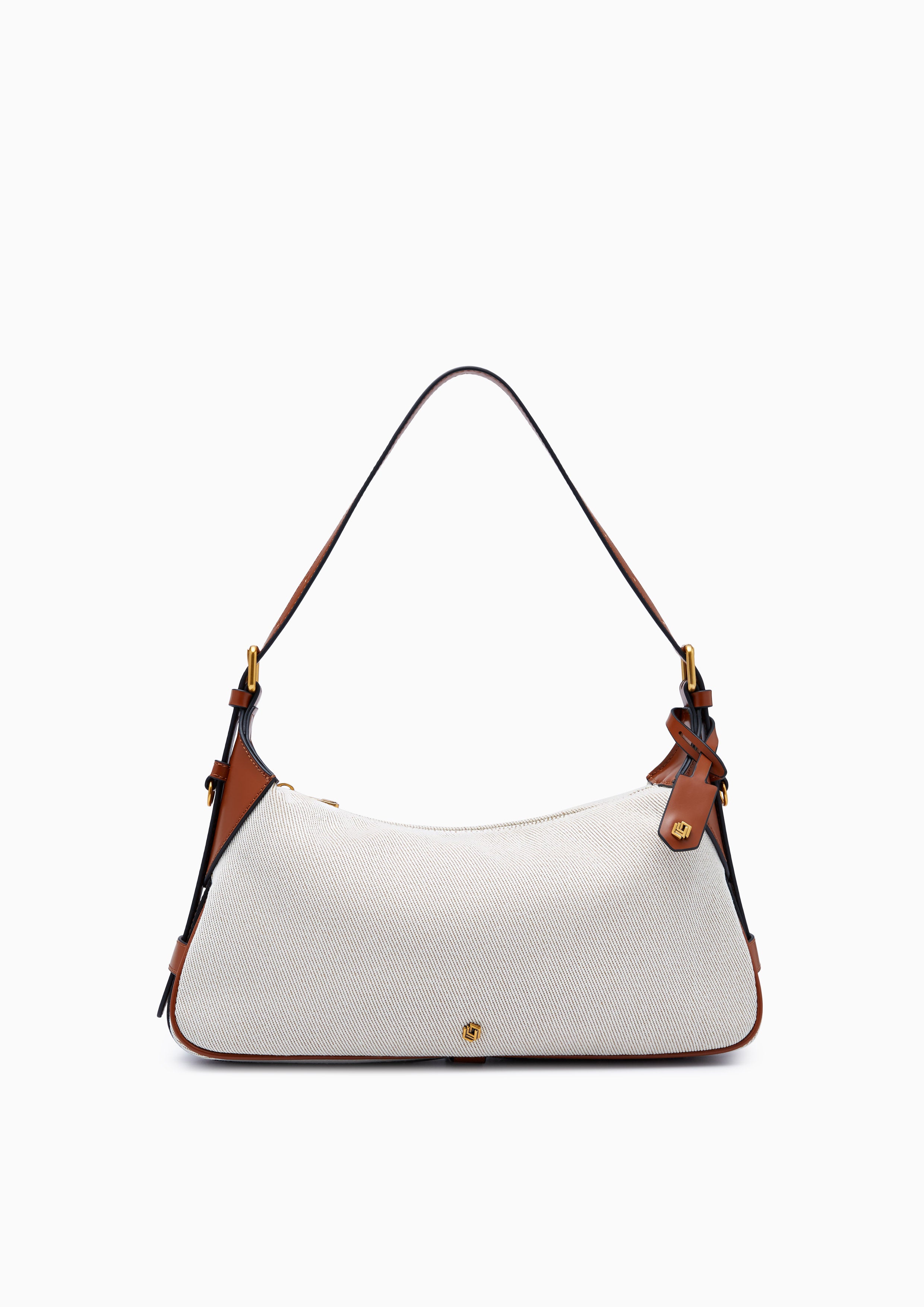 Gem M Shoulder Bag Brown