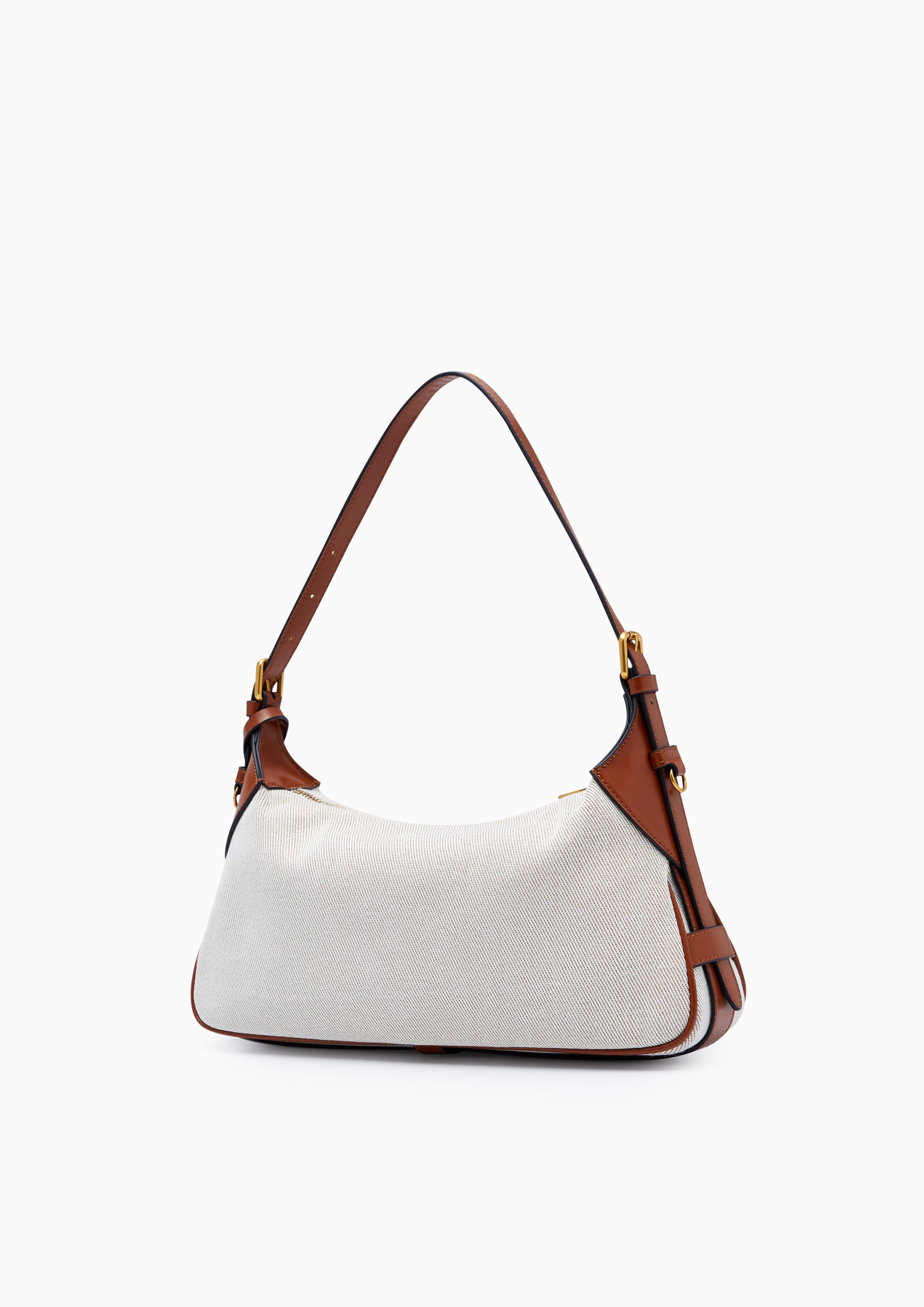 Gem M Shoulder Bag Brown