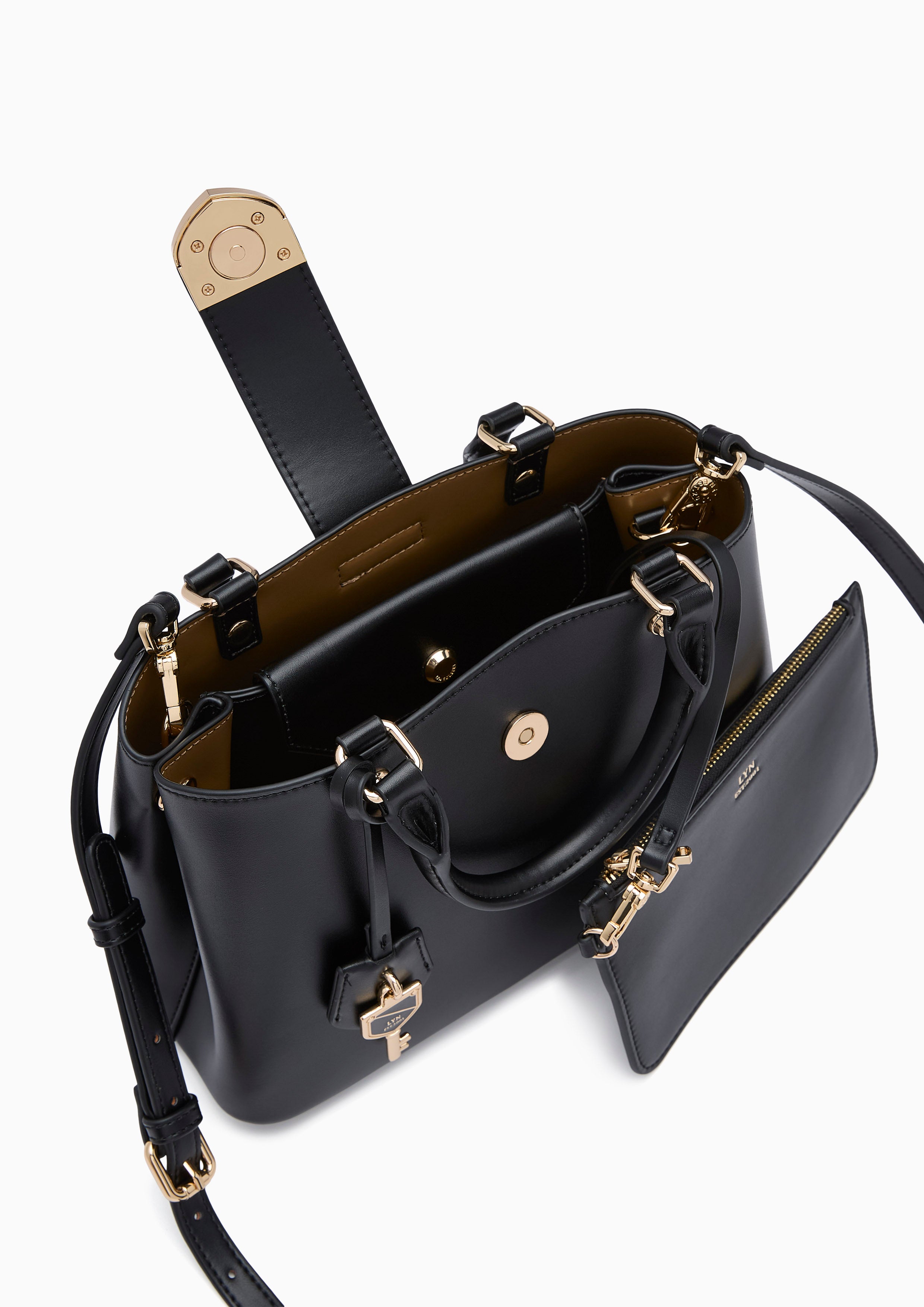 Re-Edit Athen M Tote Bag Black