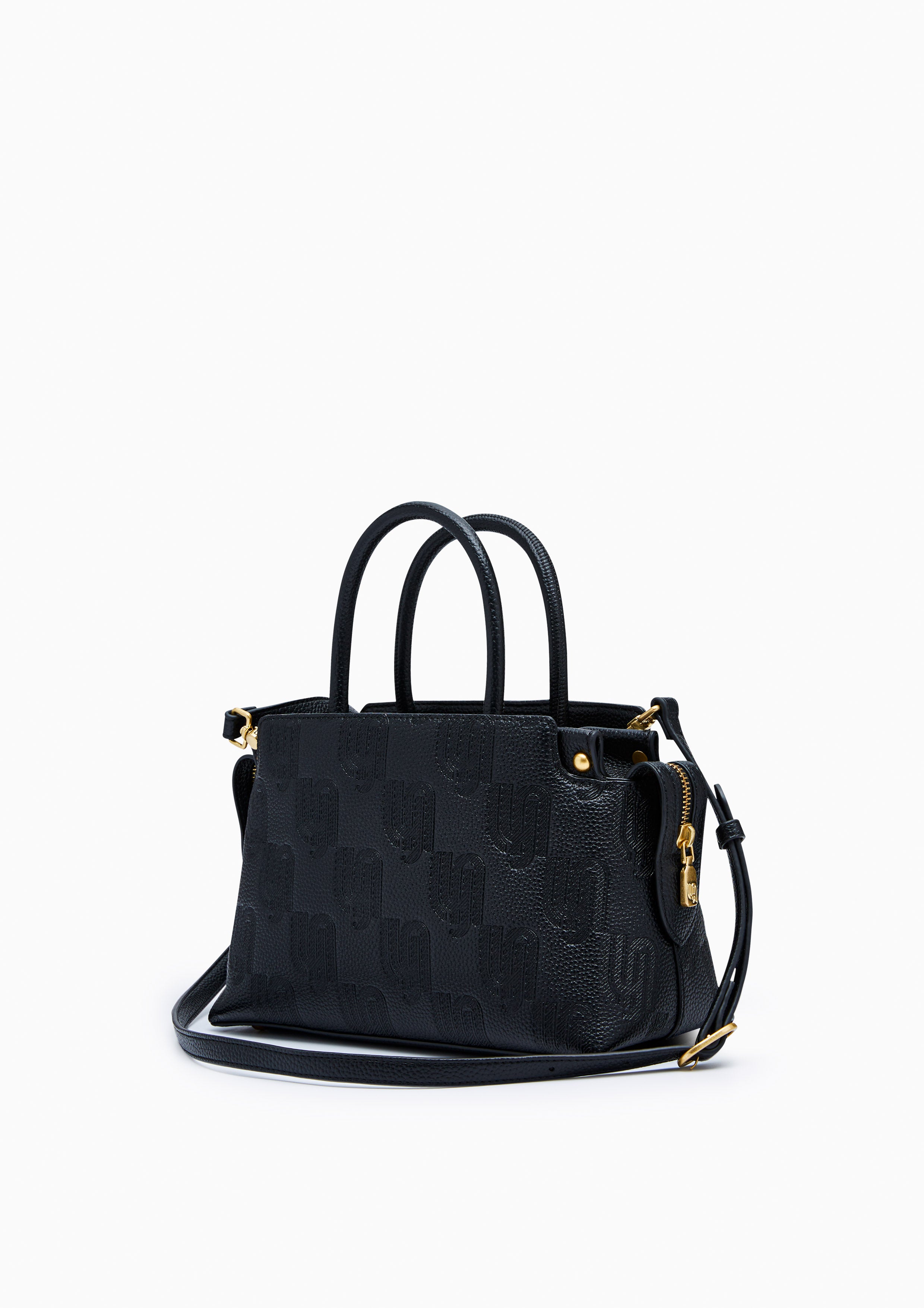 Blondie Infinite M Top Handle Bag Black