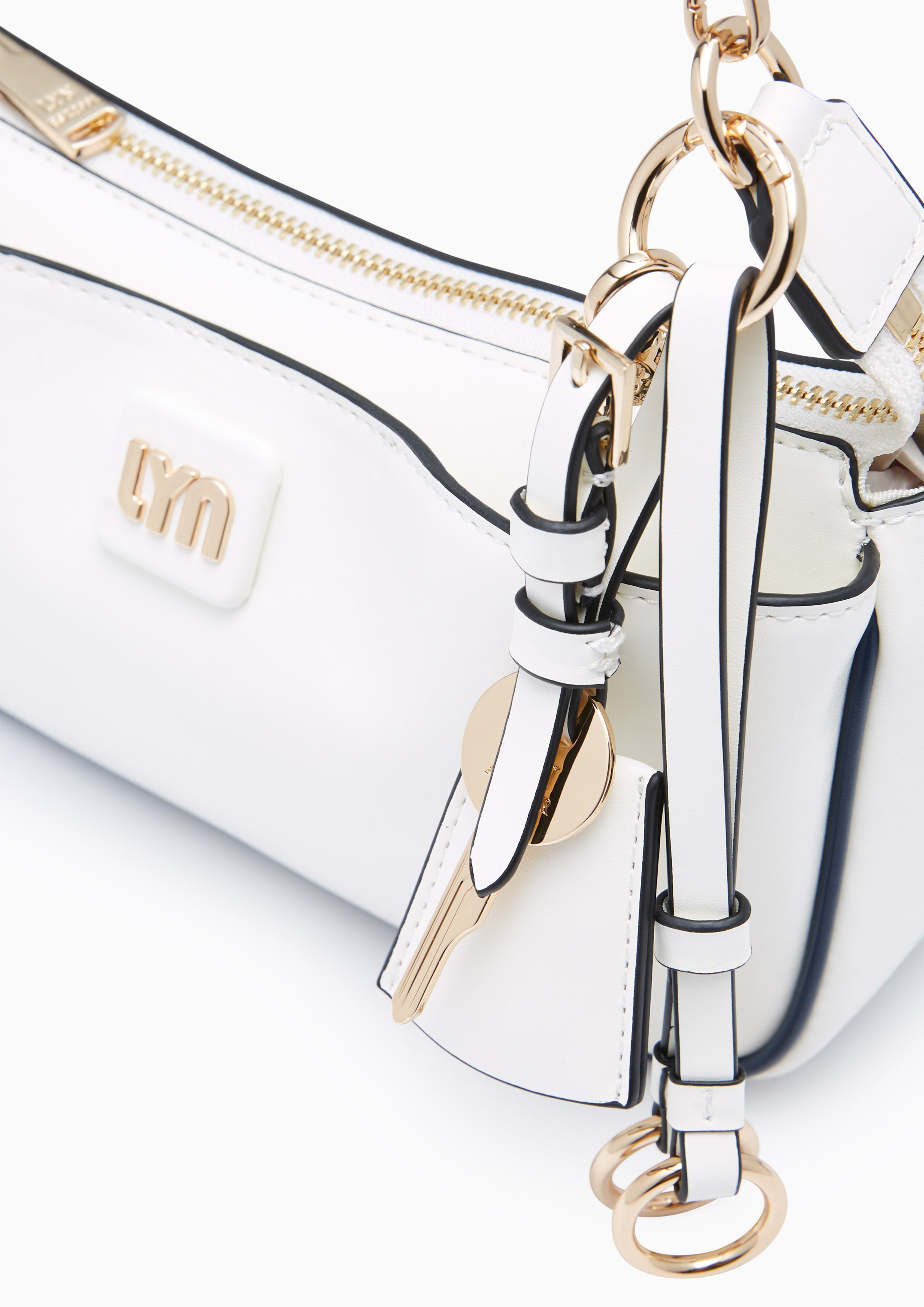 Thalia Mini Shoulder Bag White