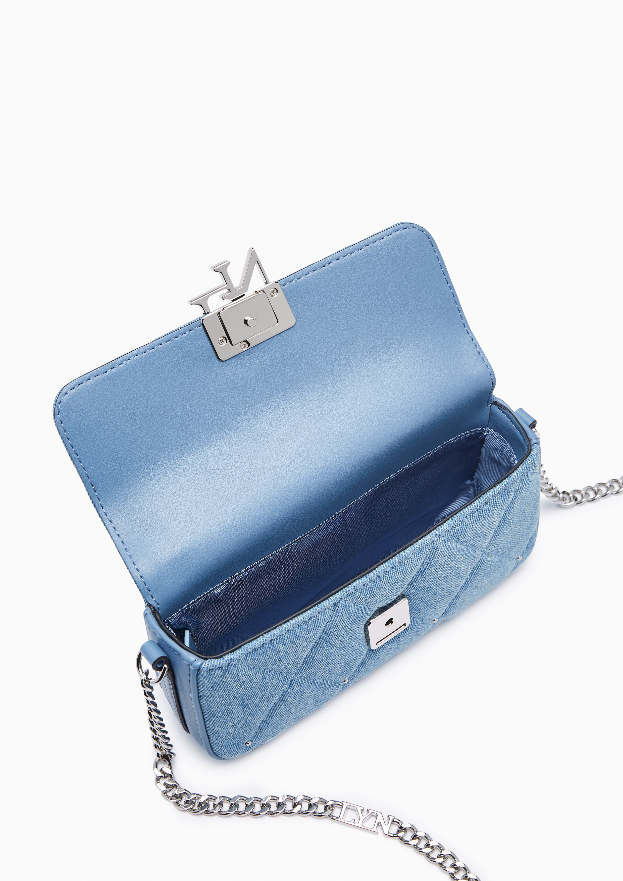Rexha Denim Crossbody Bag Blue