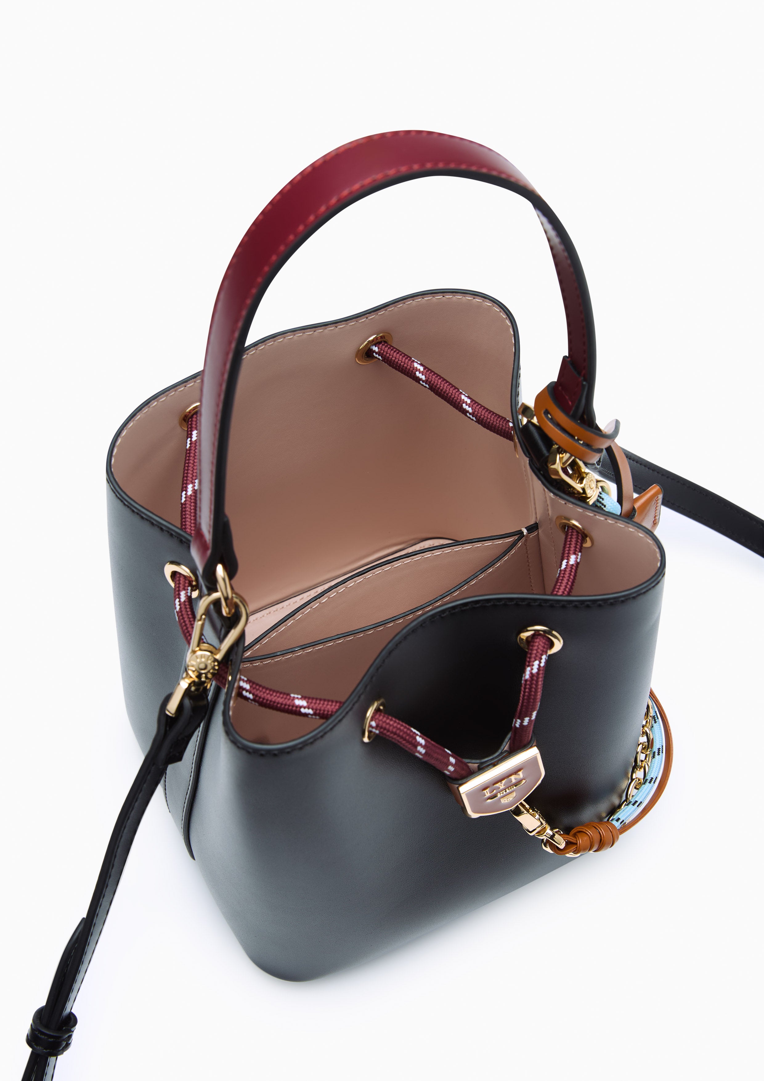 Re-Edit Explore Carina S Bucket Bag Black
