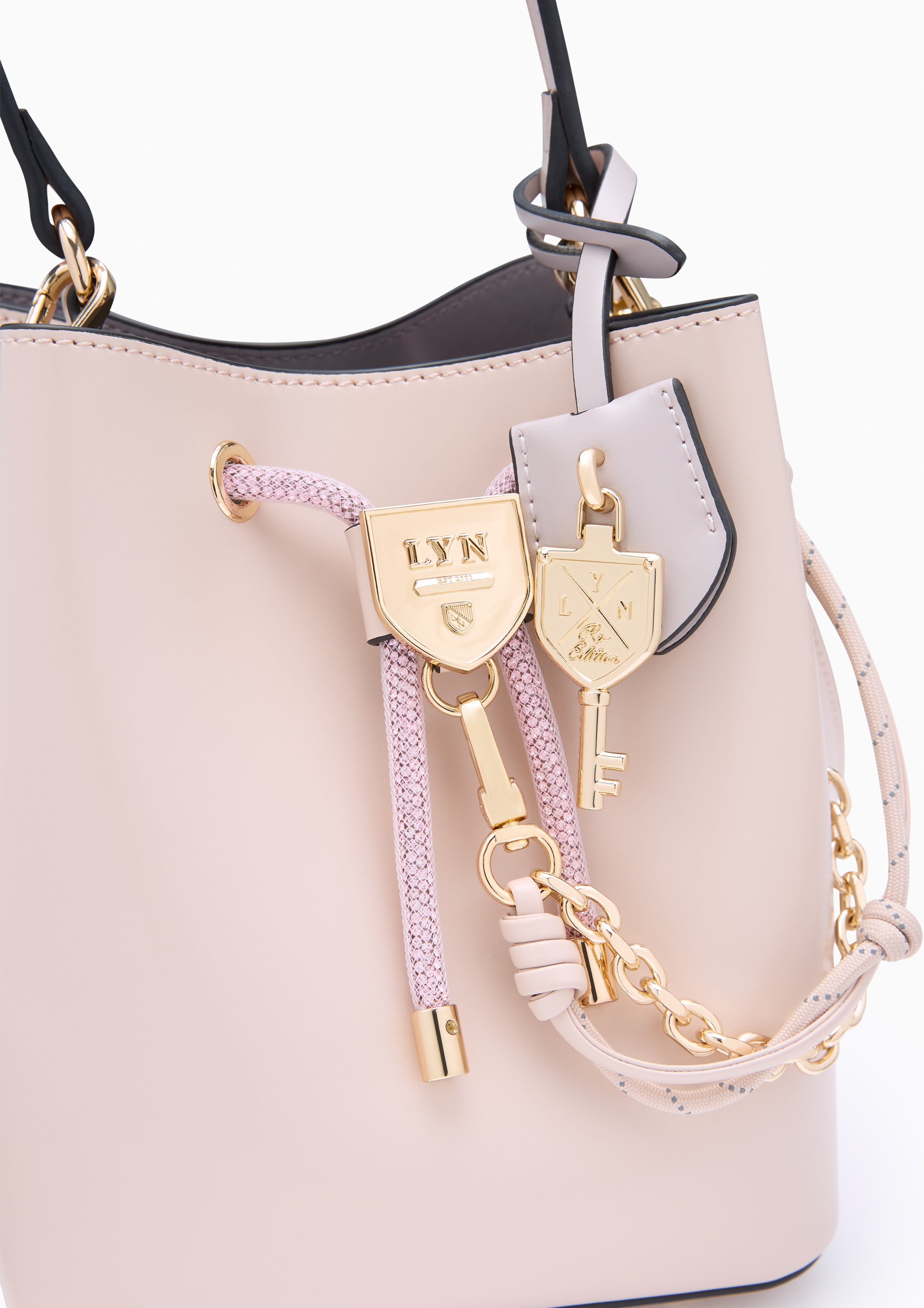 Re-Edit Explore Carina S Bucket Bag Light Pink