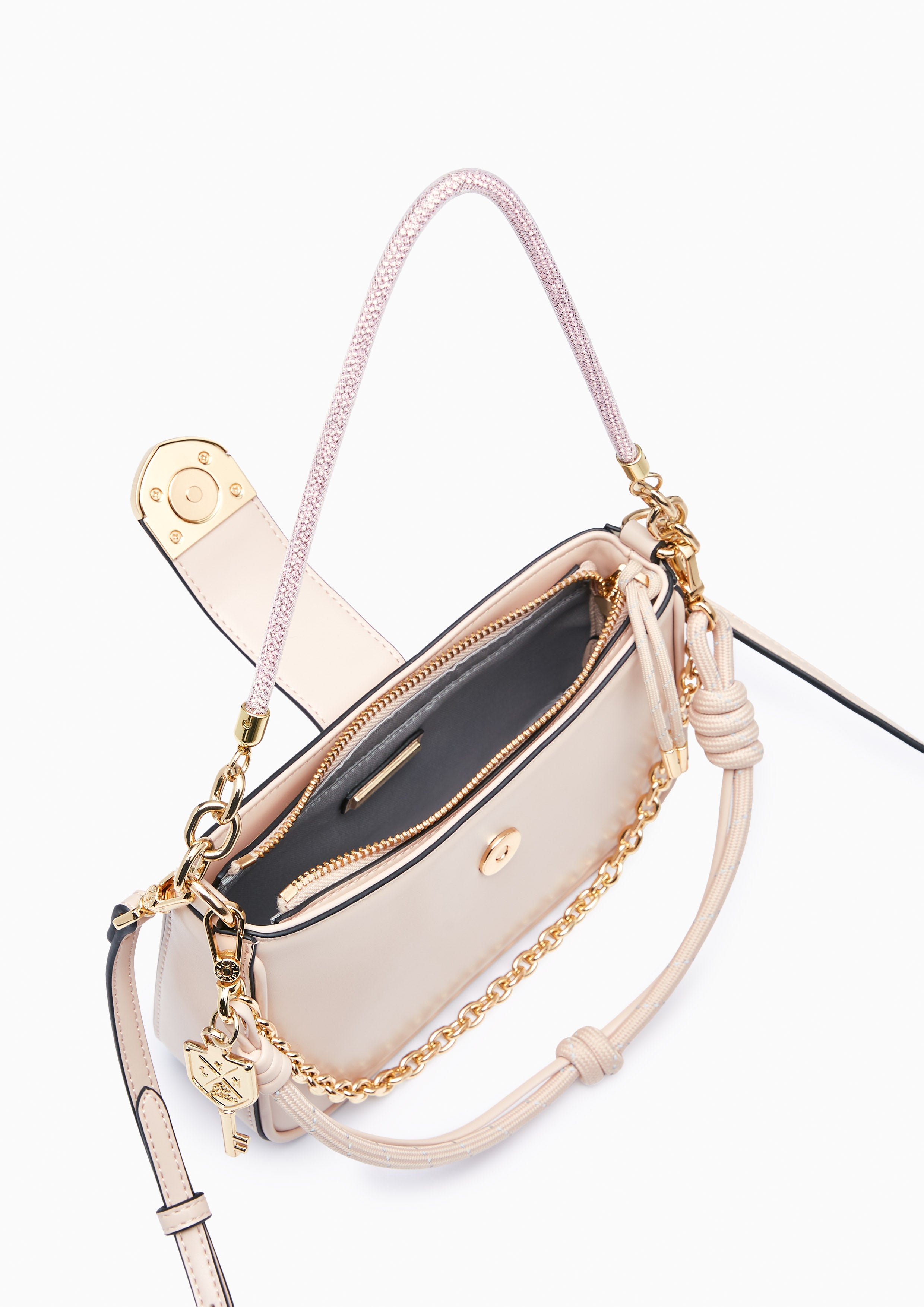 Re-Edit Explore Athella S Shoulder Bag Light Pink