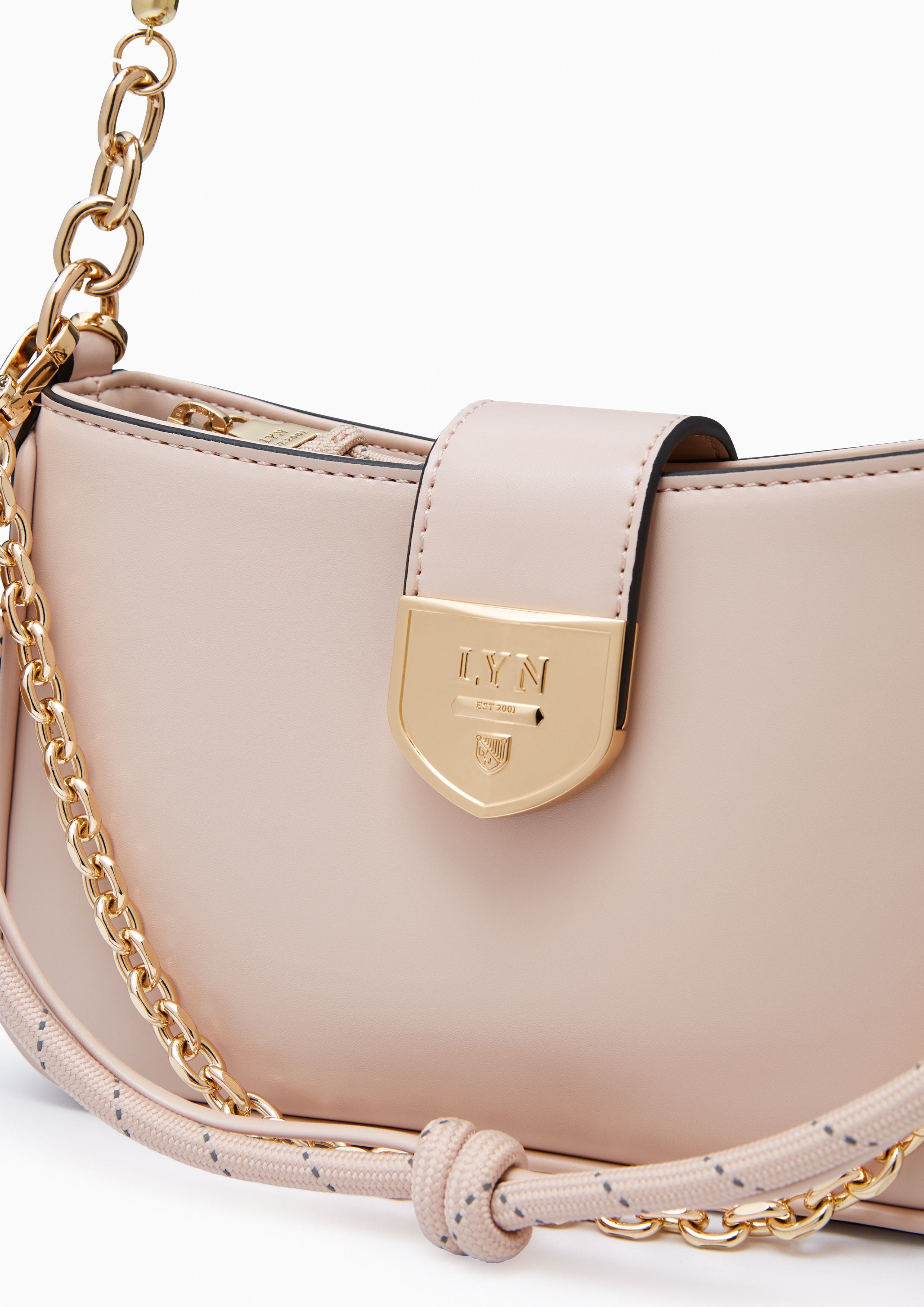 Re-Edit Explore Athella S Shoulder Bag Light Pink