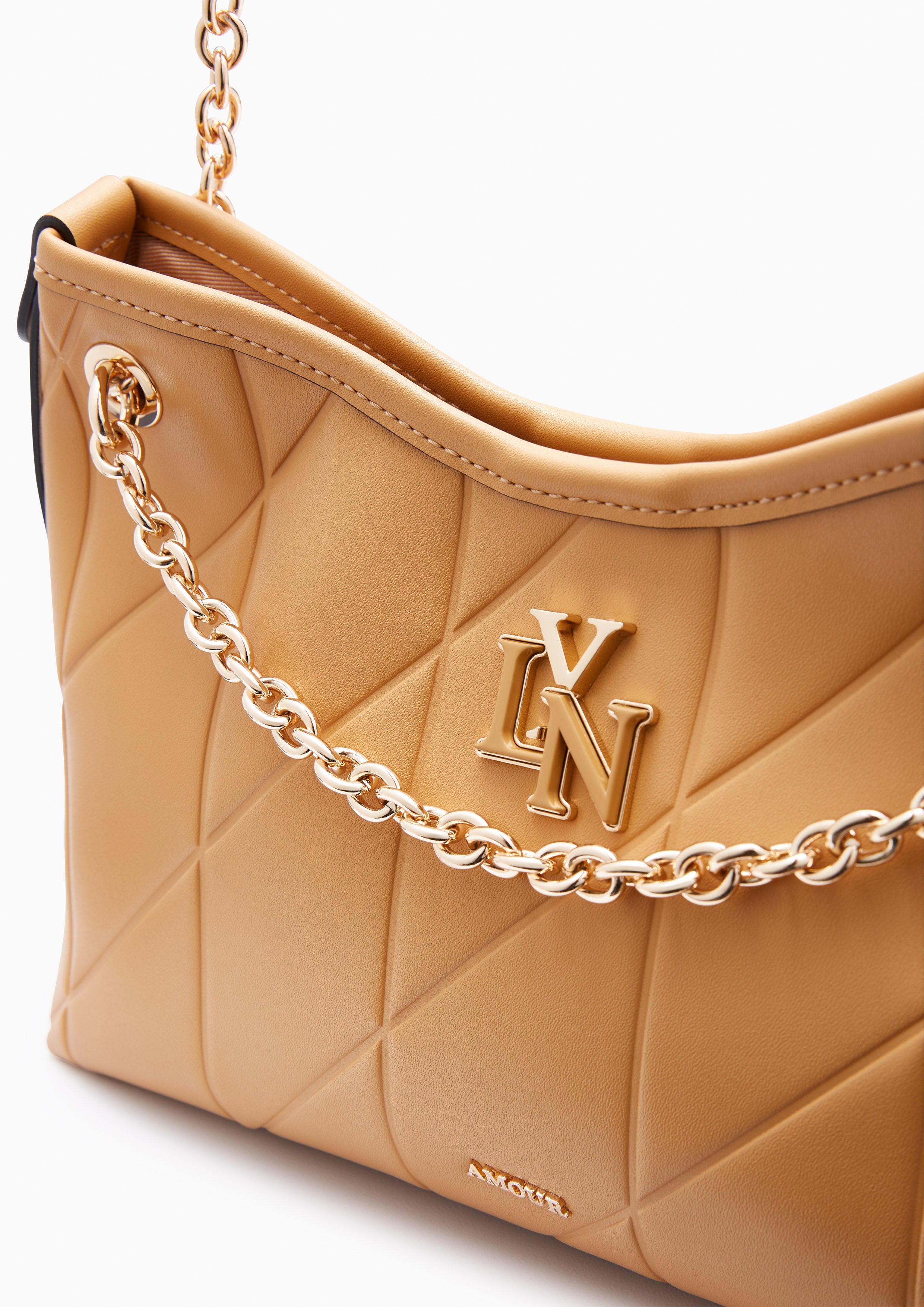 Gastonica M Crossbody Bag Light Brown