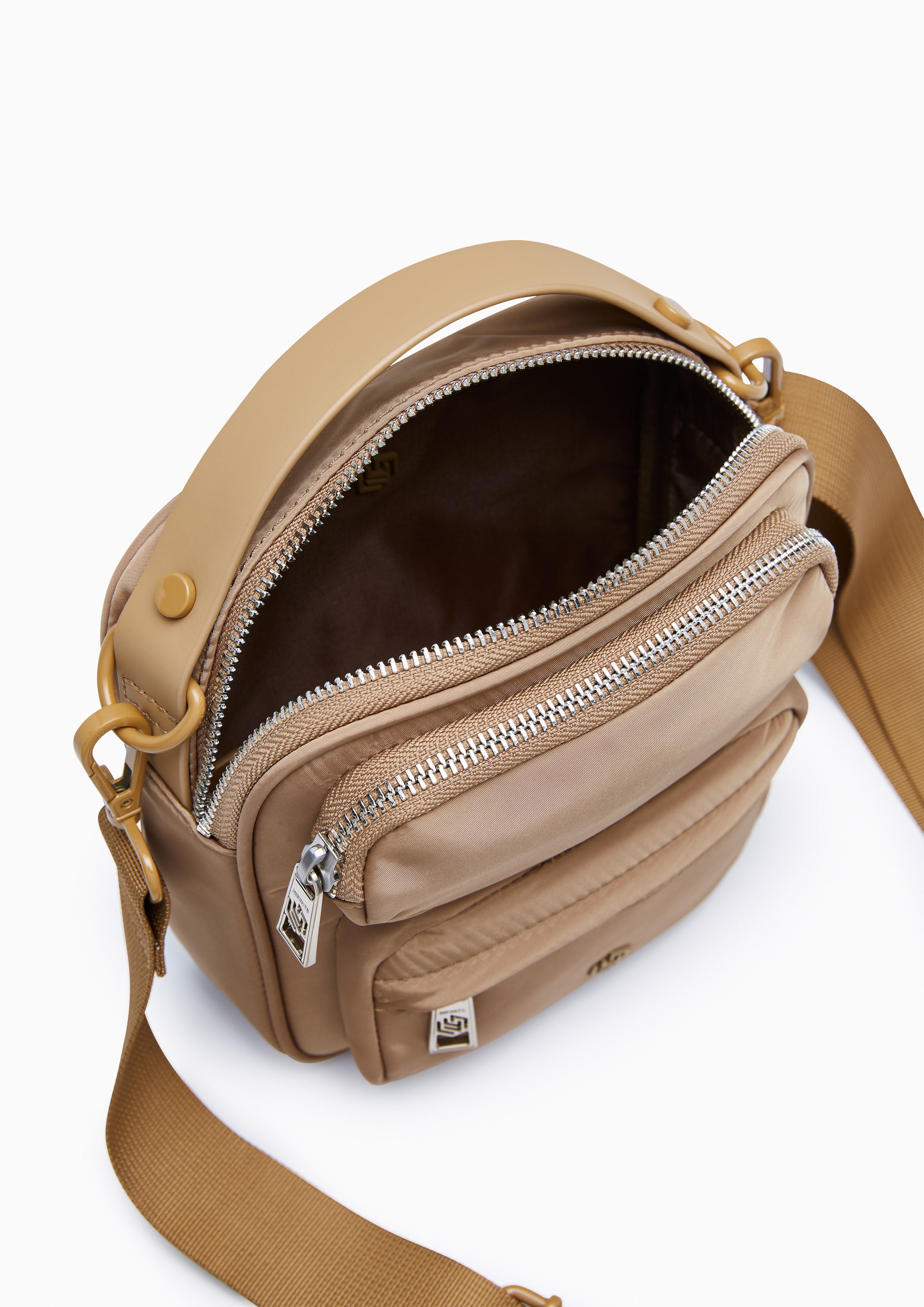Duncan Mini Crossbody Bag  Beige