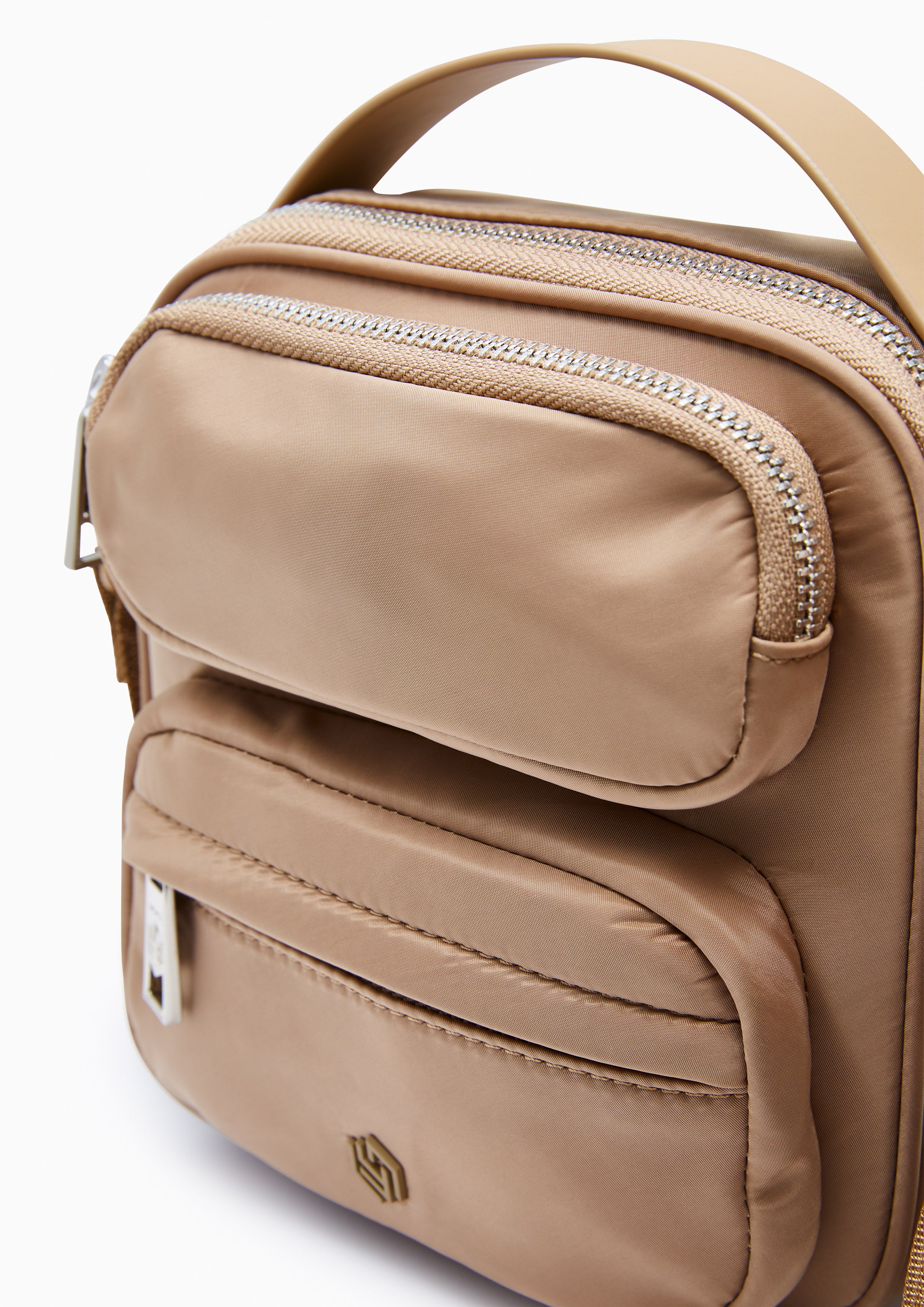 Duncan Mini Crossbody Bag  Beige