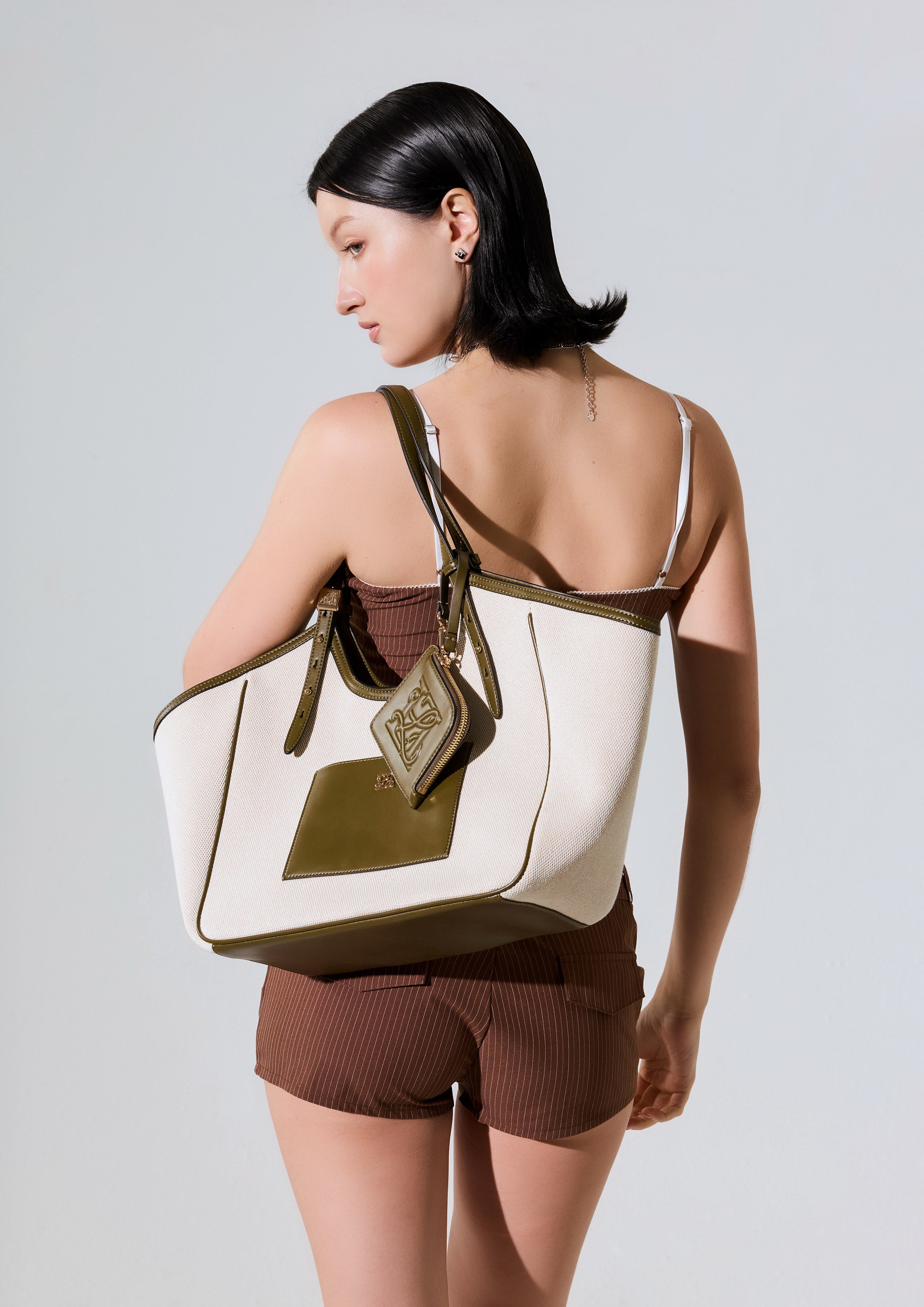 Pilar L Tote Bag Beige